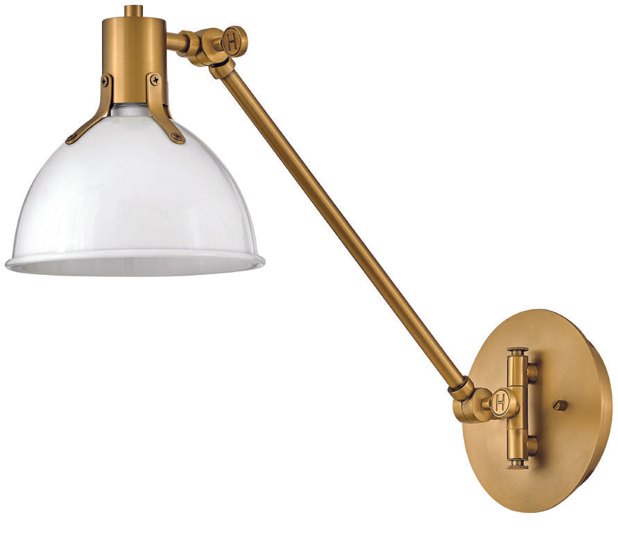 ARGO Murale orientable Blanc - 3480PT | HINKLEY