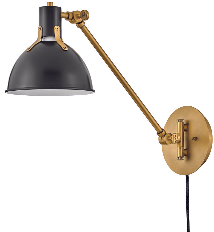 ARGO Murale orientable Noir - 3480SK | HINKLEY