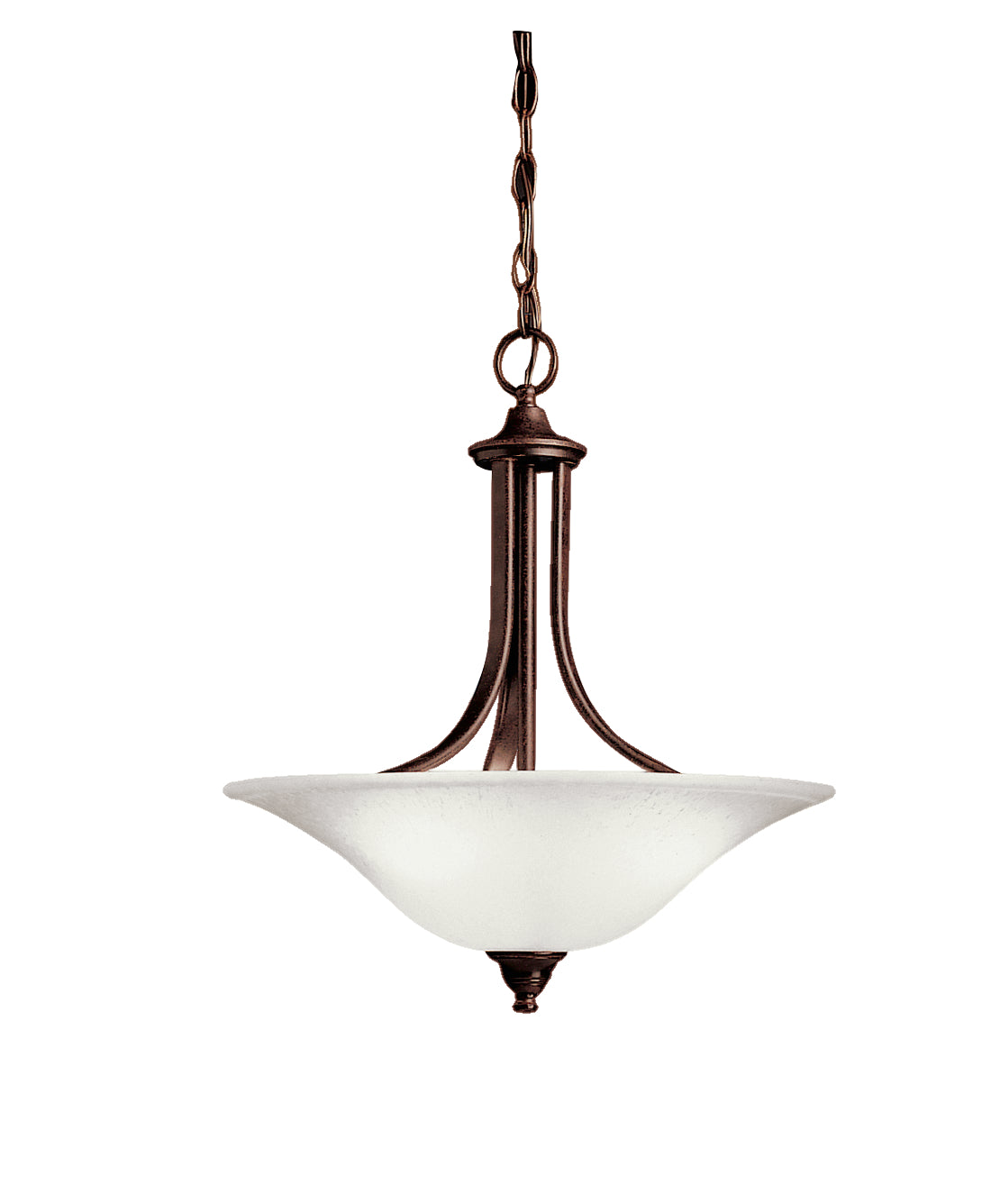 DOVER Semi plafonnier Bronze - 3502TZ | KICHLER