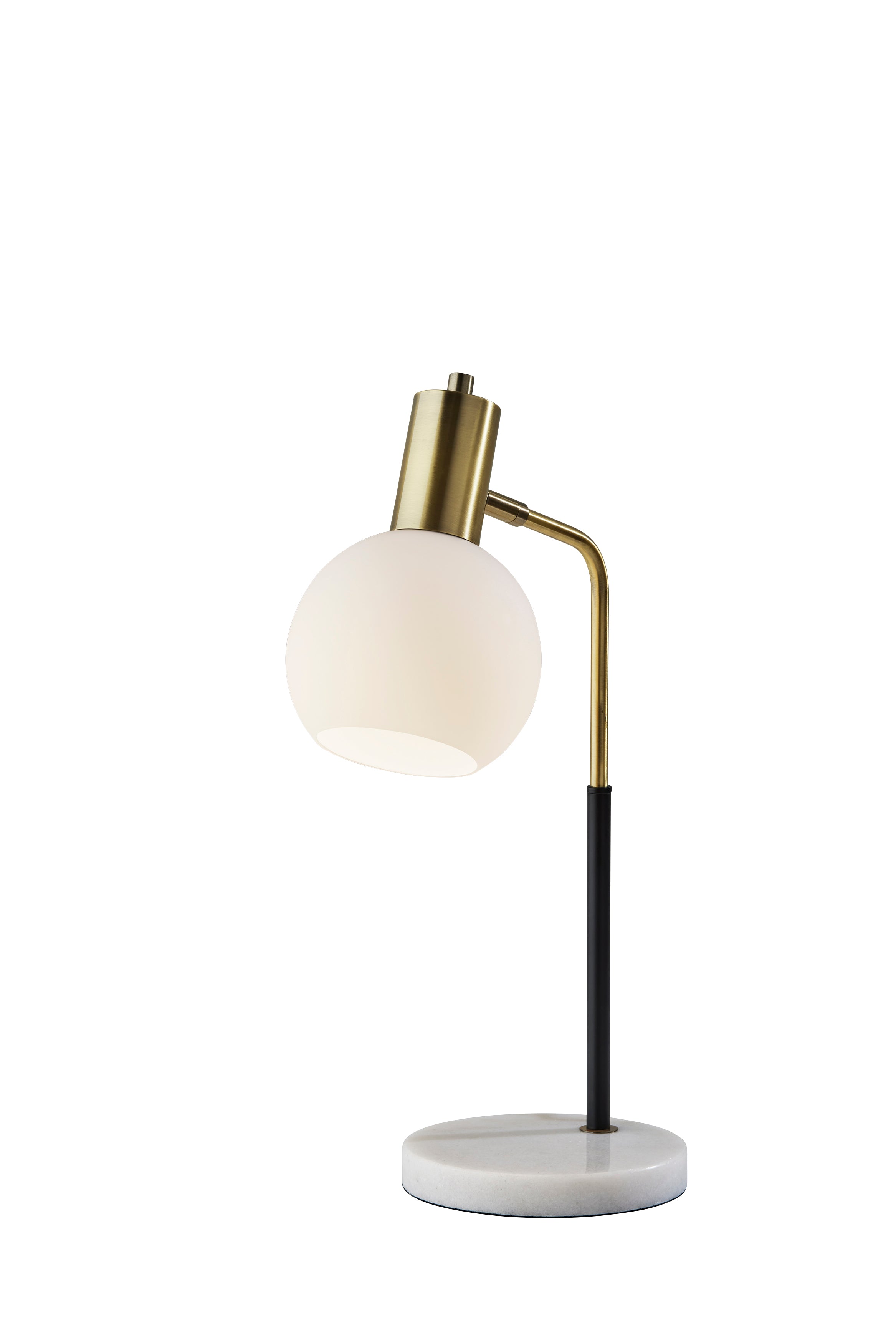 CORBIN Lampe sur table Noir, Or - 3578-21 | ADESSO