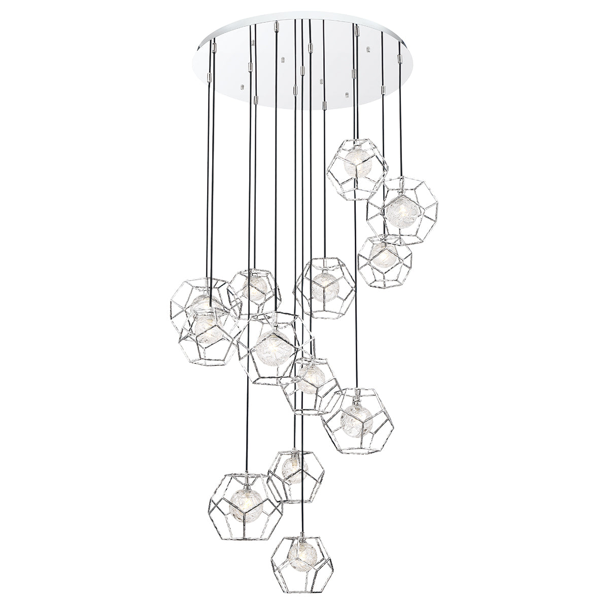 NORWAY Chandelier Chrome - 35904-014 INTEGRATED LED | EUROFASE