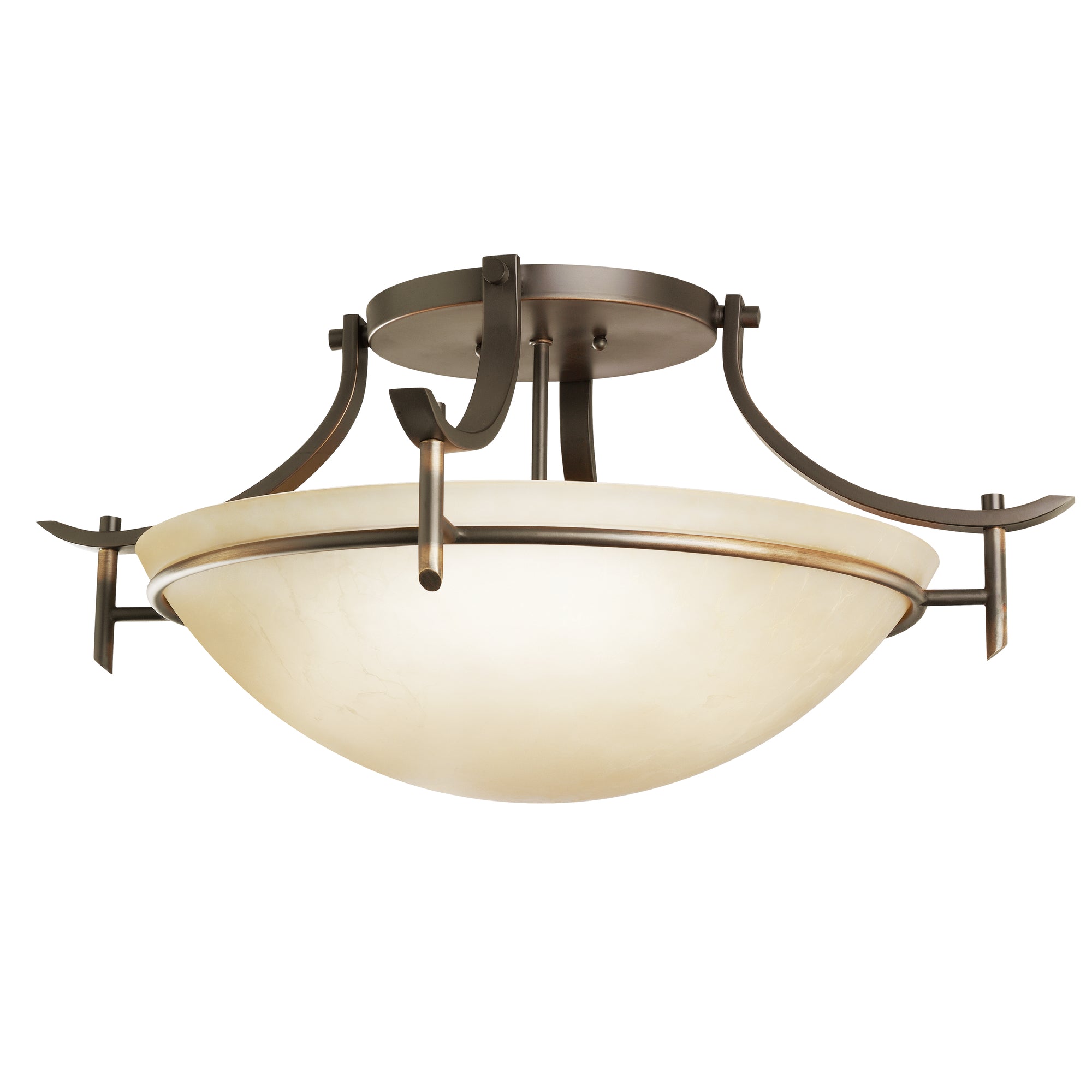 OLYMPIA Semi-Flush mount Bronze - 3606OZ | KICHLER