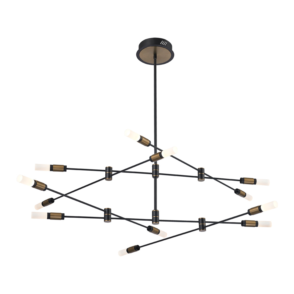 ALBANY Chandelier Black - 37051-013 | EUROFASE