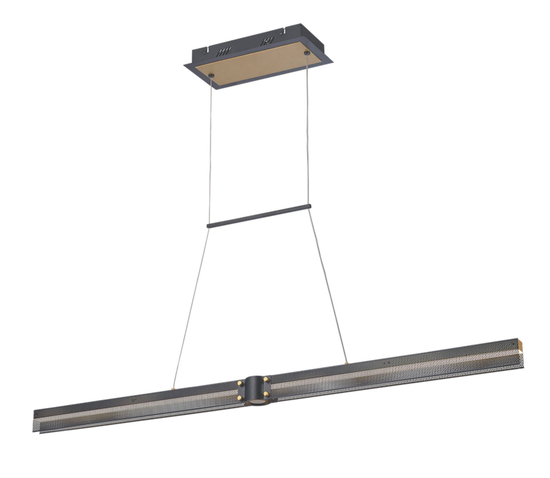 ADMIRAL Suspension lineaire Noir, Or - 37057-015 | EUROFASE