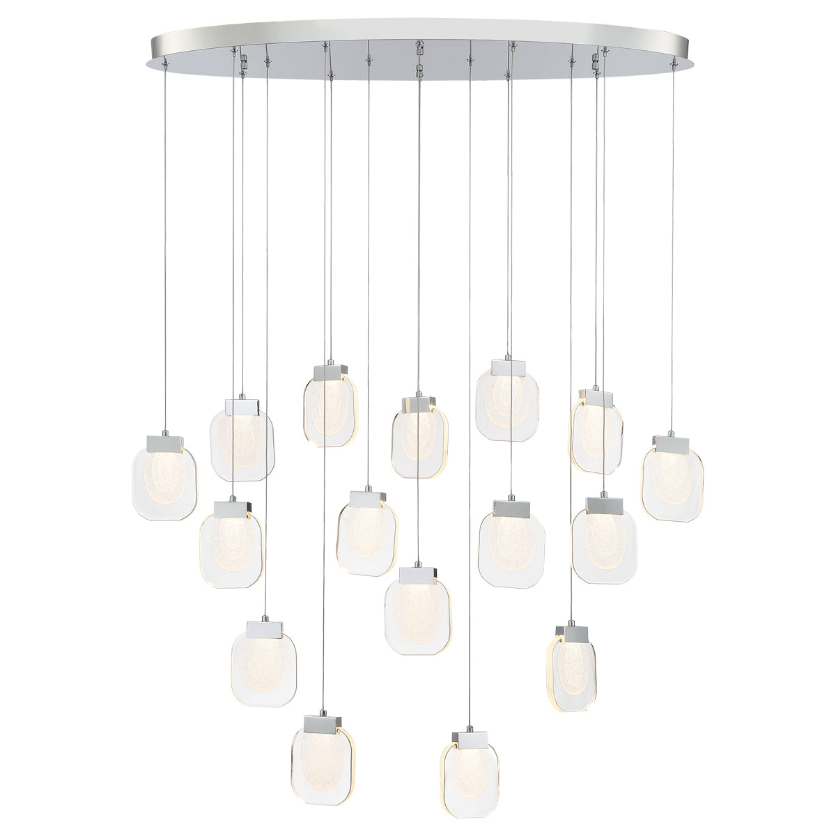 PAGET Chandelier Chrome - 37194-027 | EUROFASE