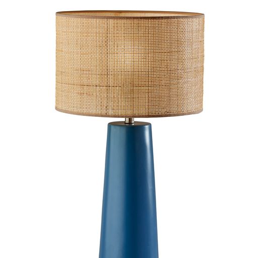 SHEFFIELD Lampe sur table Bleu - 3732-07 | ADESSO