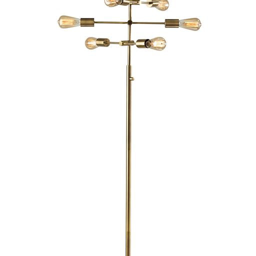 SPUTNIK Floor lamp Gold - 3790-21 | ADESSO