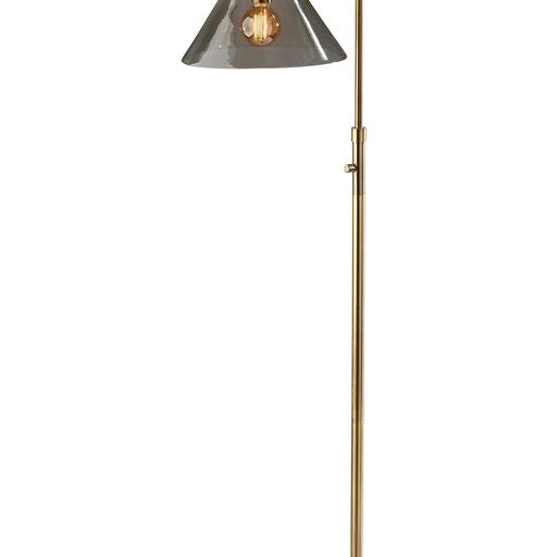 ZOE Floor lamp Gold - 3798-21 | ADESSO
