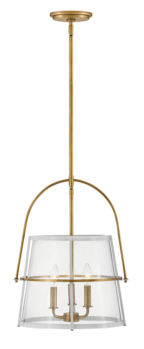 TOURNON Suspension Or, Blanc - 38113HB-PT | HINKLEY