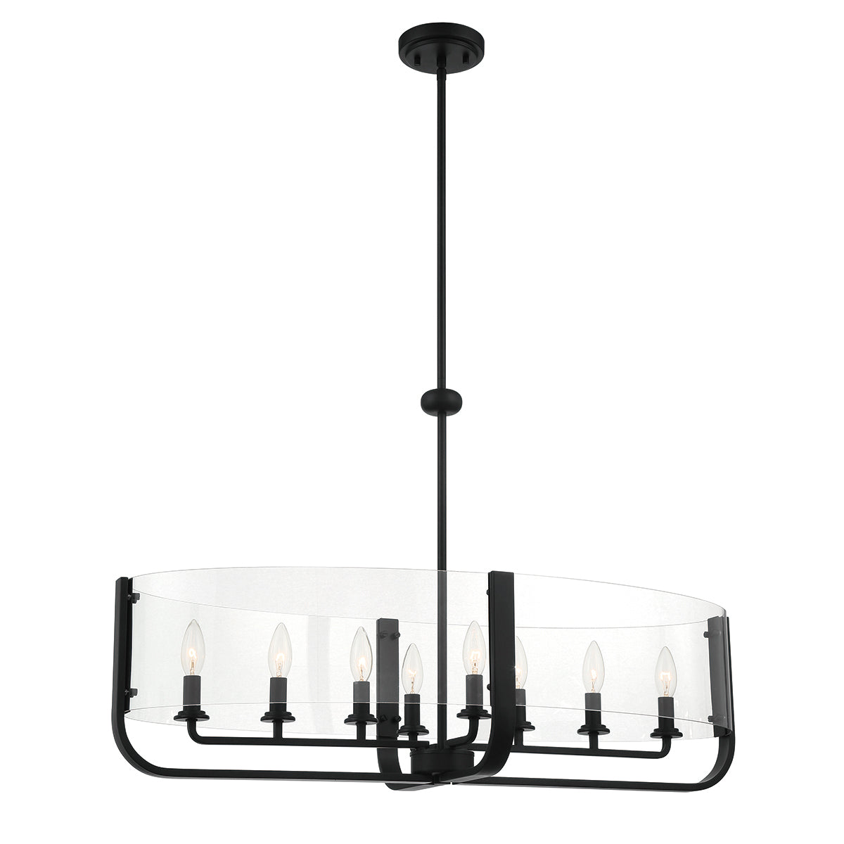 CAMPISI Chandelier Noir - 38157-035 | EUROFASE
