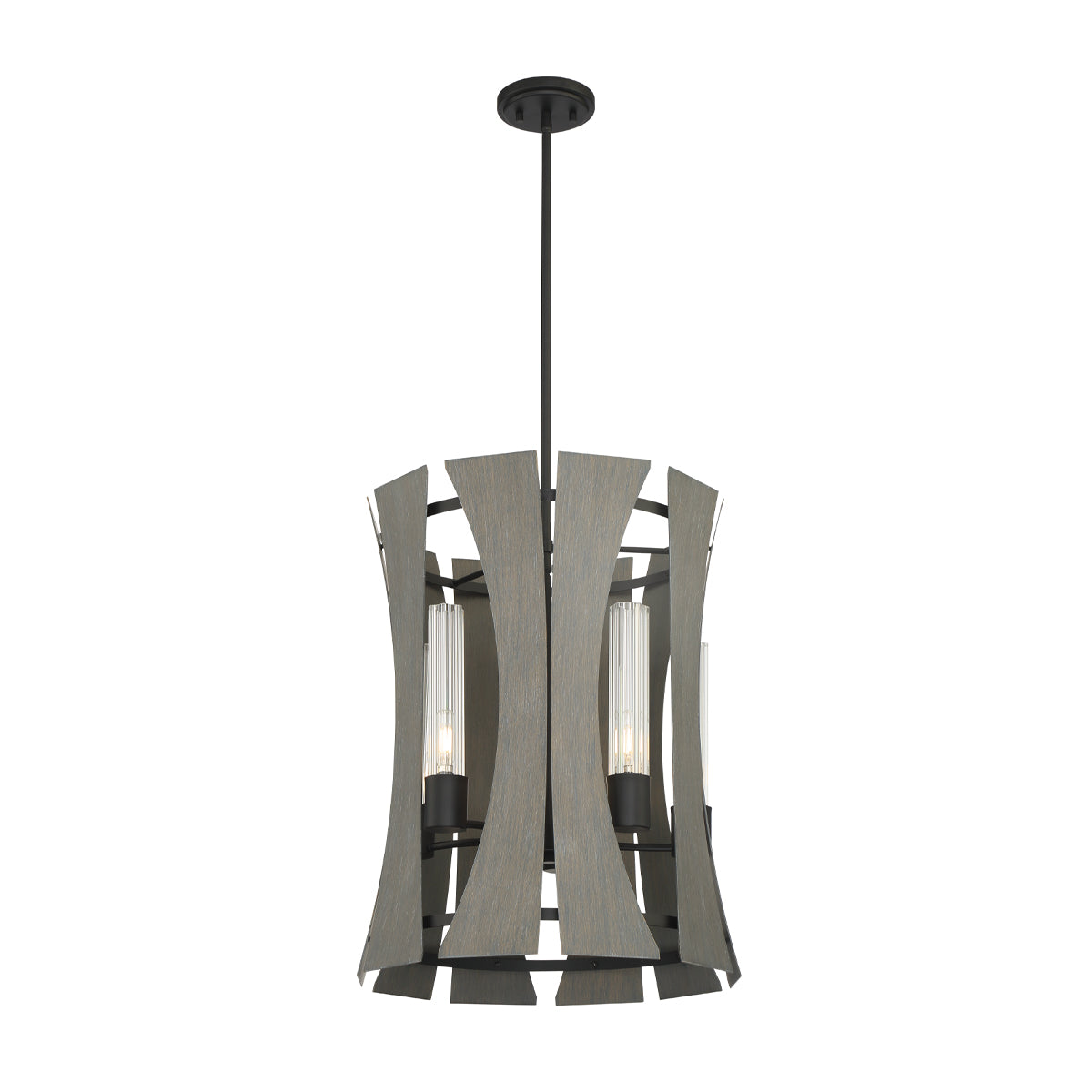 PENNINO Chandelier Black - 38163-012 | EUROFASE