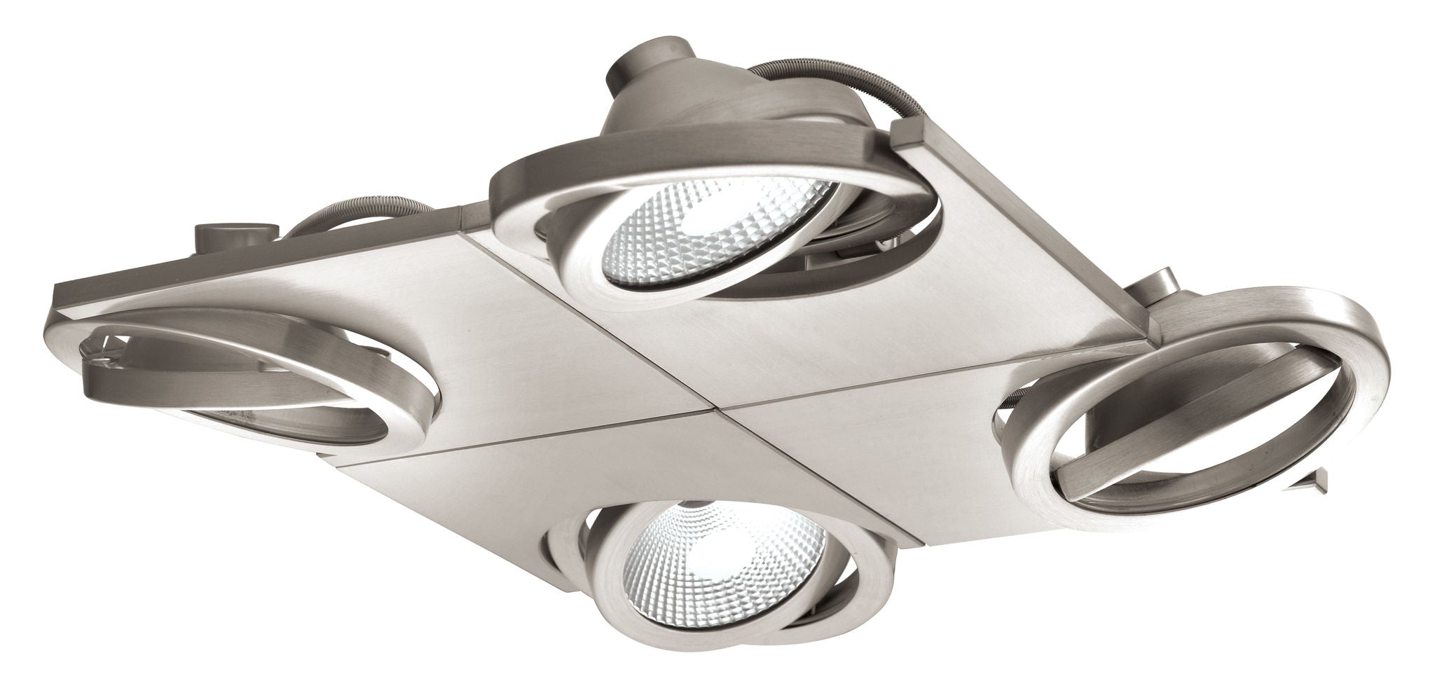 Brea Spotlight Stainless steel INTEGRATED LED - 39251A | EGLO