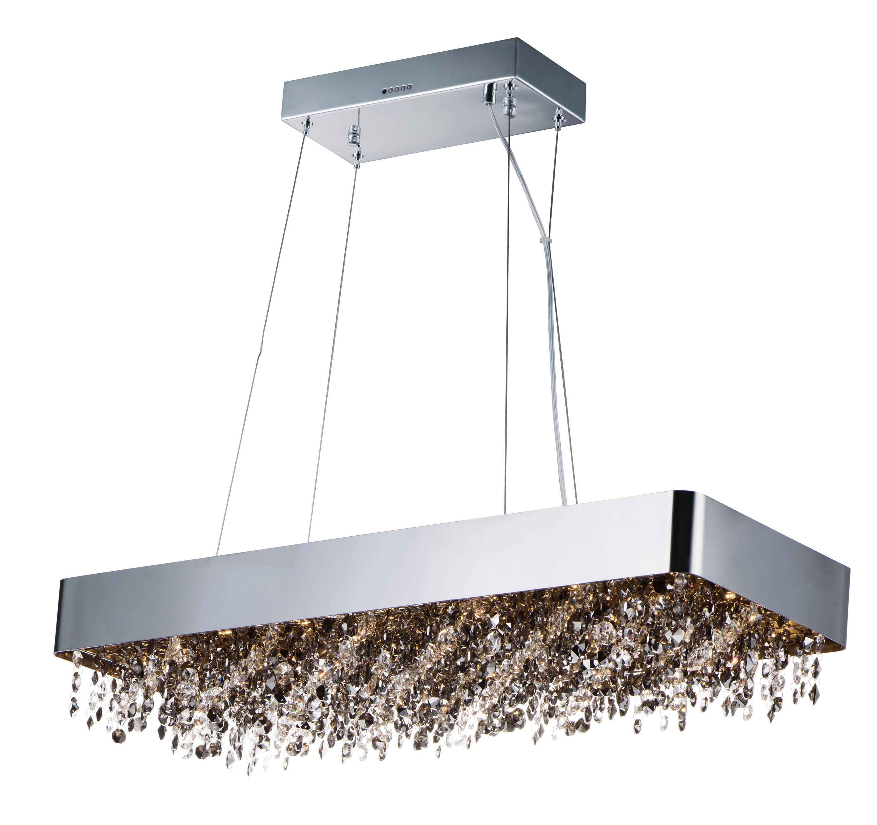 MYSTIC Chandelier Chrome DEL INTÉGRÉ - 39659MSKPC | MAXIM/ET2