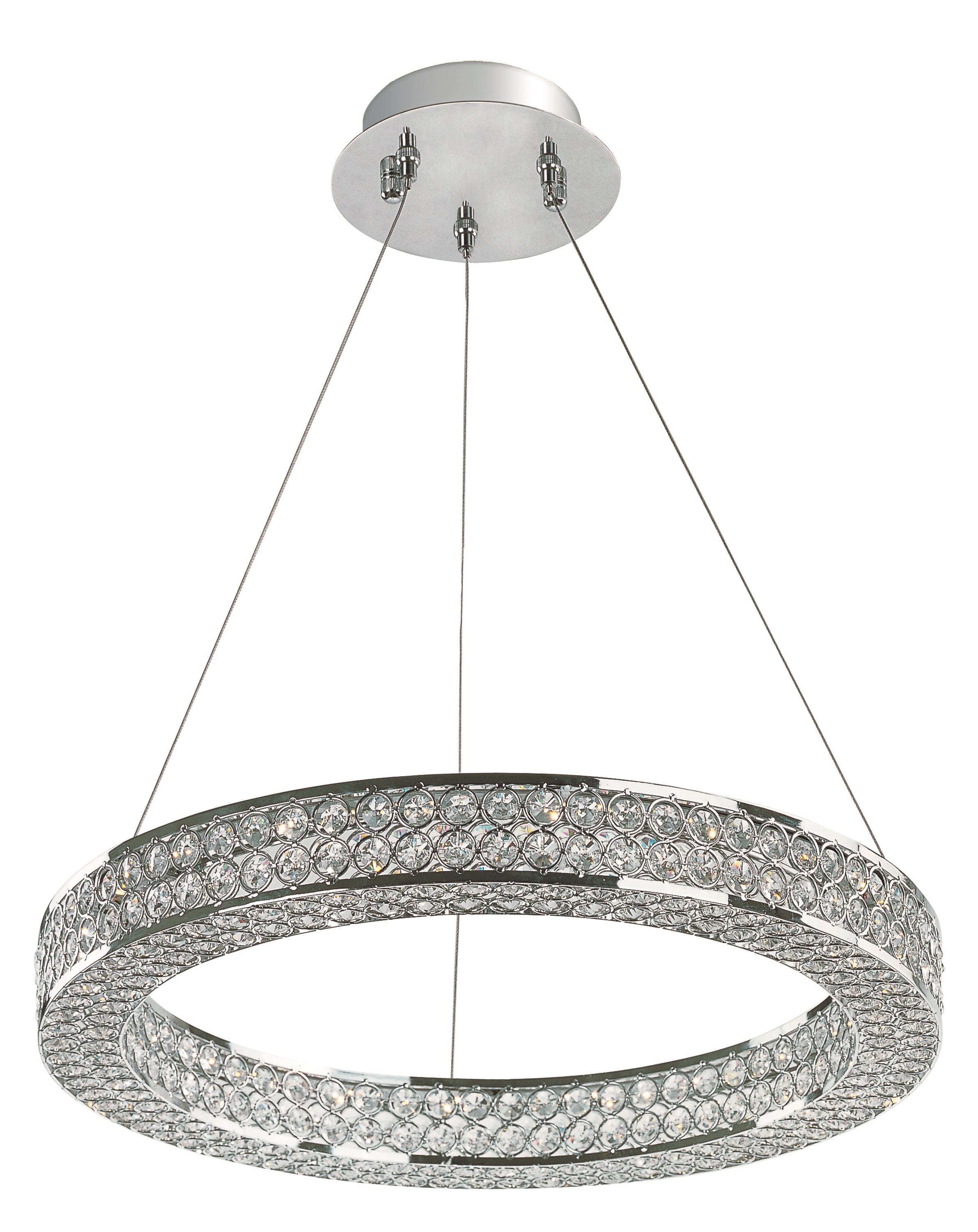 ETERNITY-LED Suspension Chrome DEL INTÉGRÉ - 39772BCPC | MAXIM / ET2