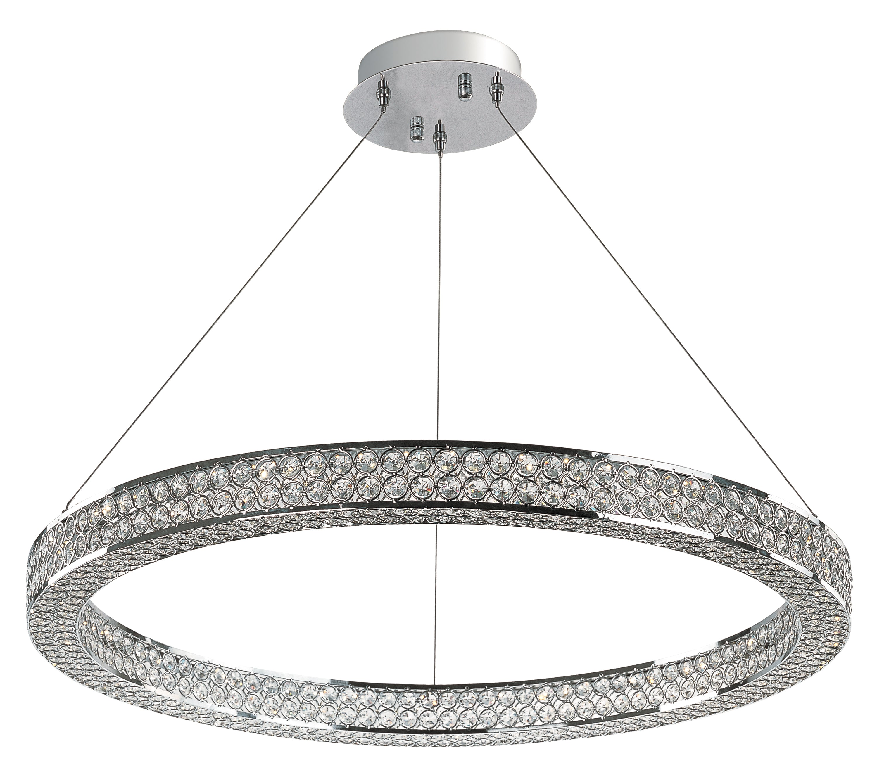 ETERNITY-LED Suspension Chrome DEL INTÉGRÉ - 39773BCPC | MAXIM / ET2
