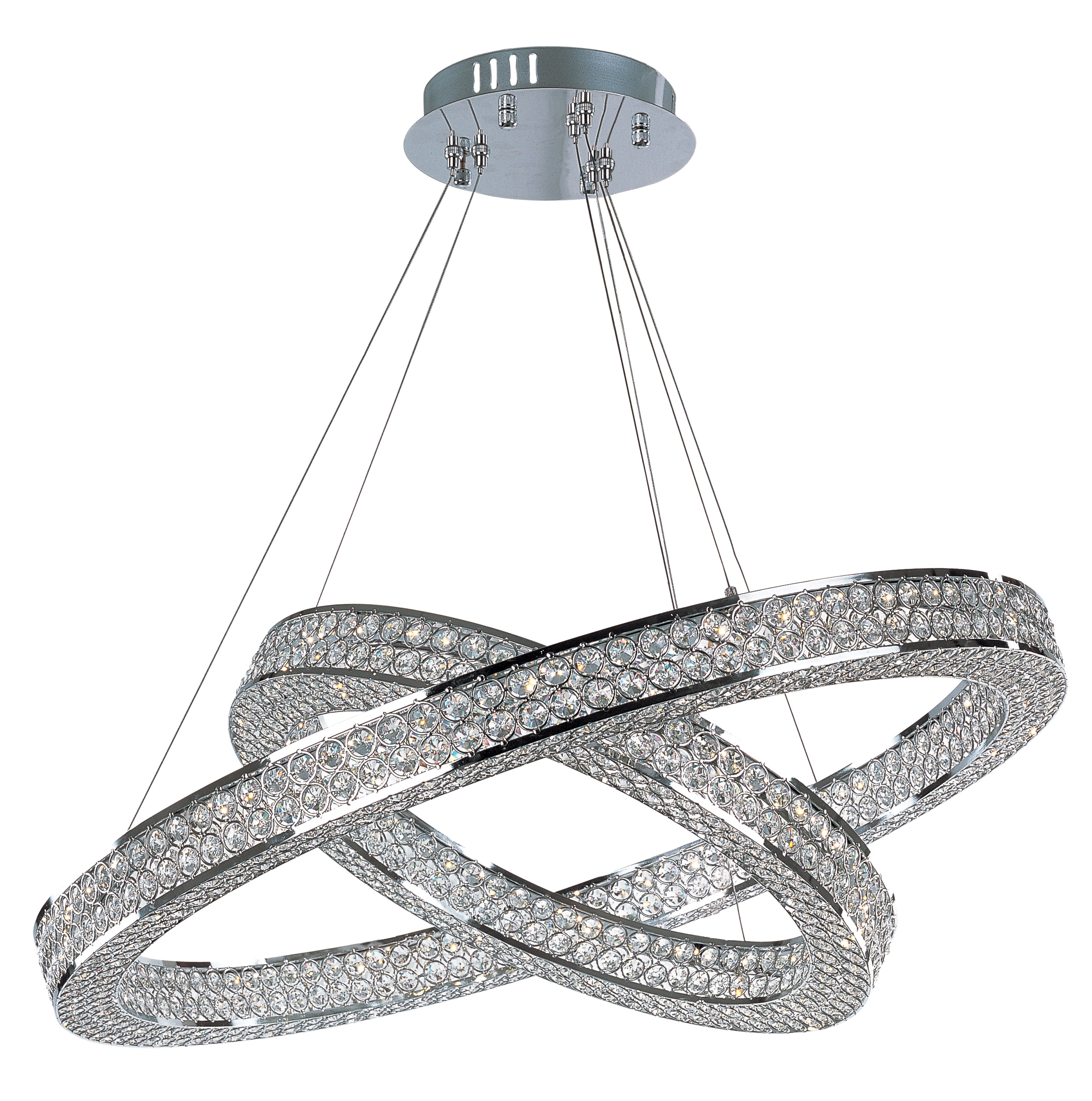 ETERNITY LED Pendant Chrome INTEGRATED LED - 39777BCPC | MAXIM/ET2