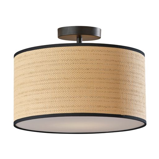 HARVEST Plafonnier Noir - 4009-01 | ADESSO