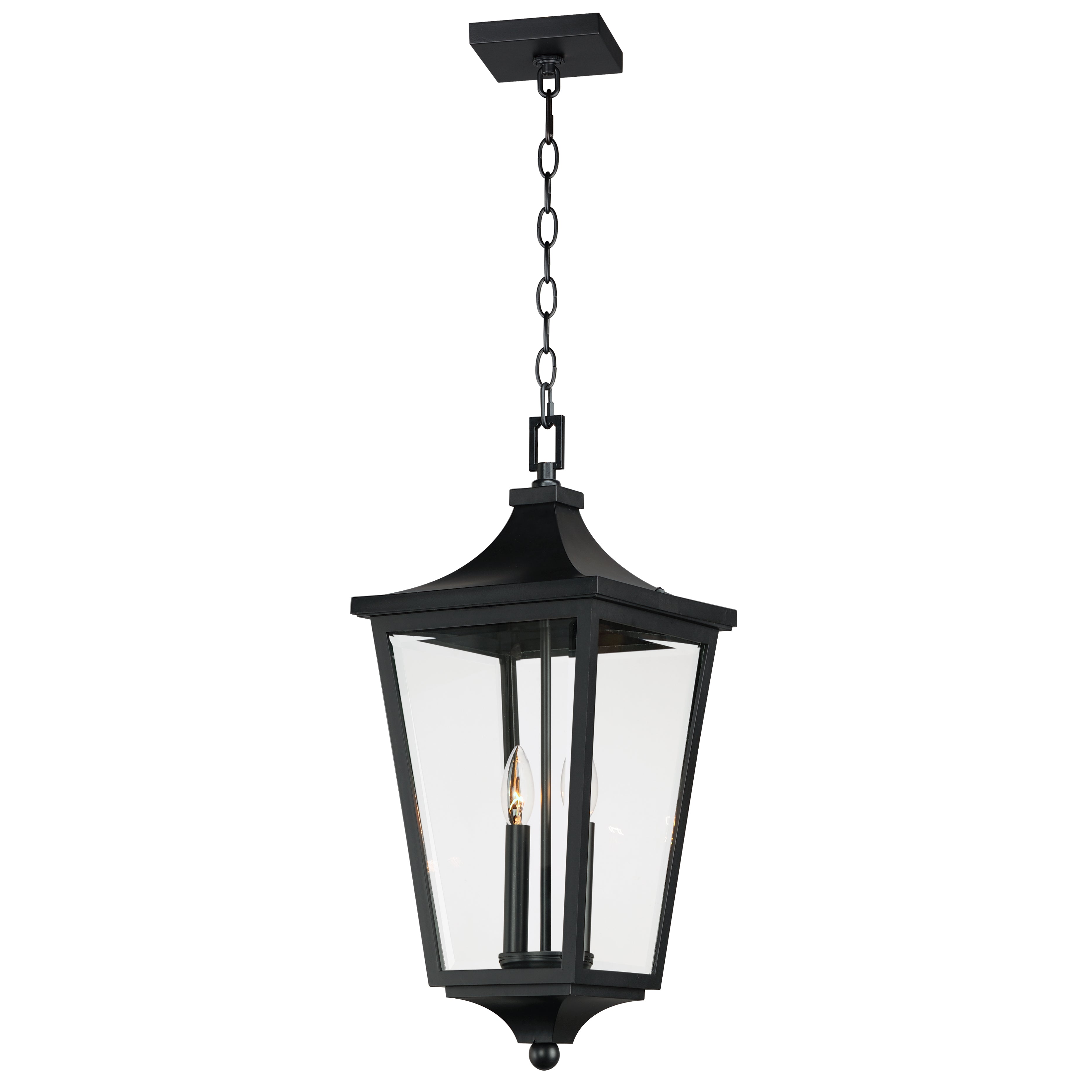 SUTTON PLACE VIVEX Outdoor pendant Black - 40239CLBK | MAXIM/ET3
