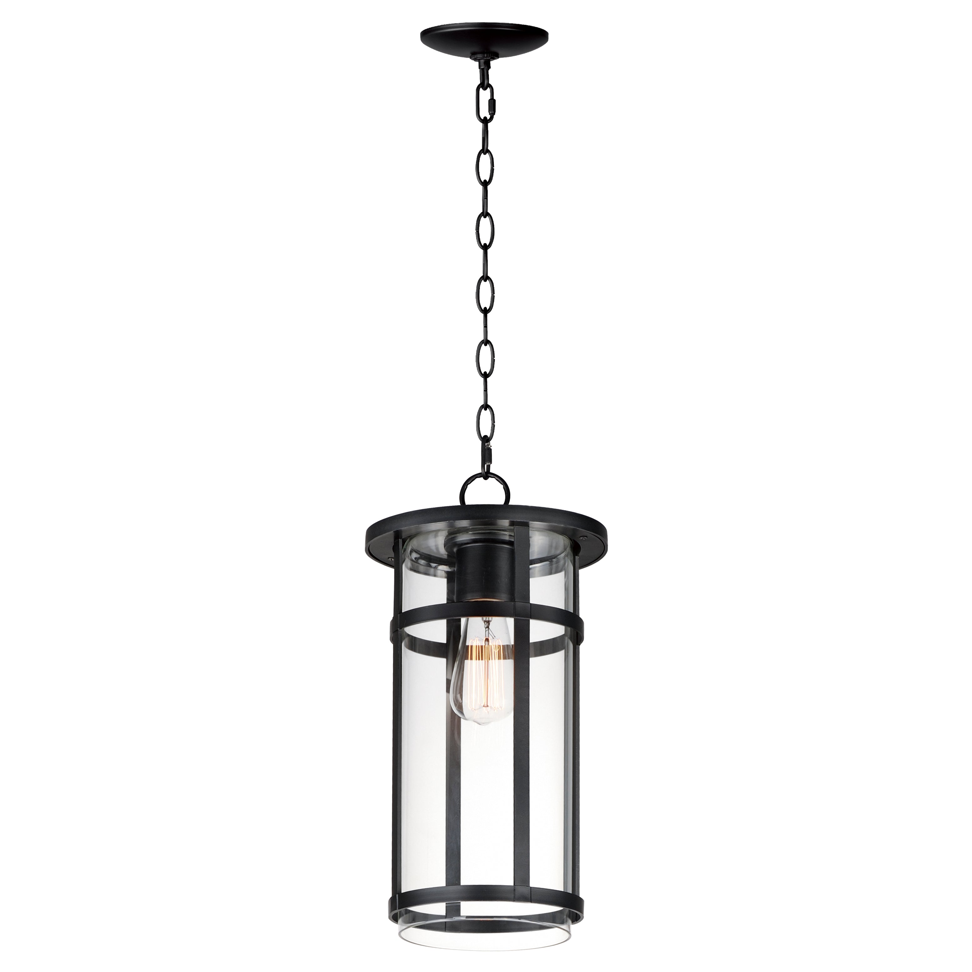 CLYDE VIVEX Outdoor pendant Black - 40629CLBK | MAXIM/ET3