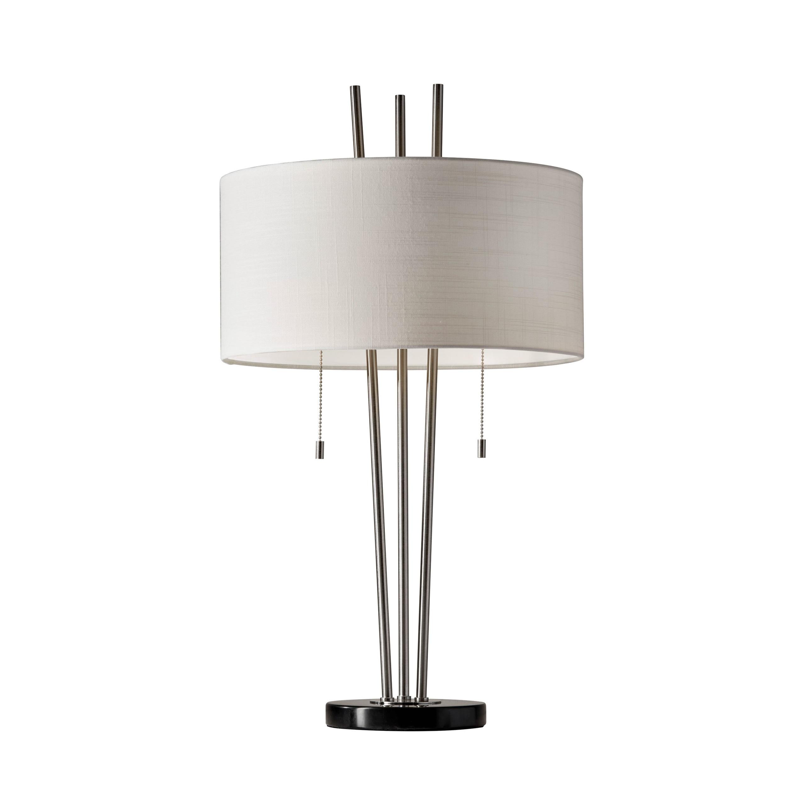 ANDERSON Lampe sur table Nickel - 4072-22 | ADESSO