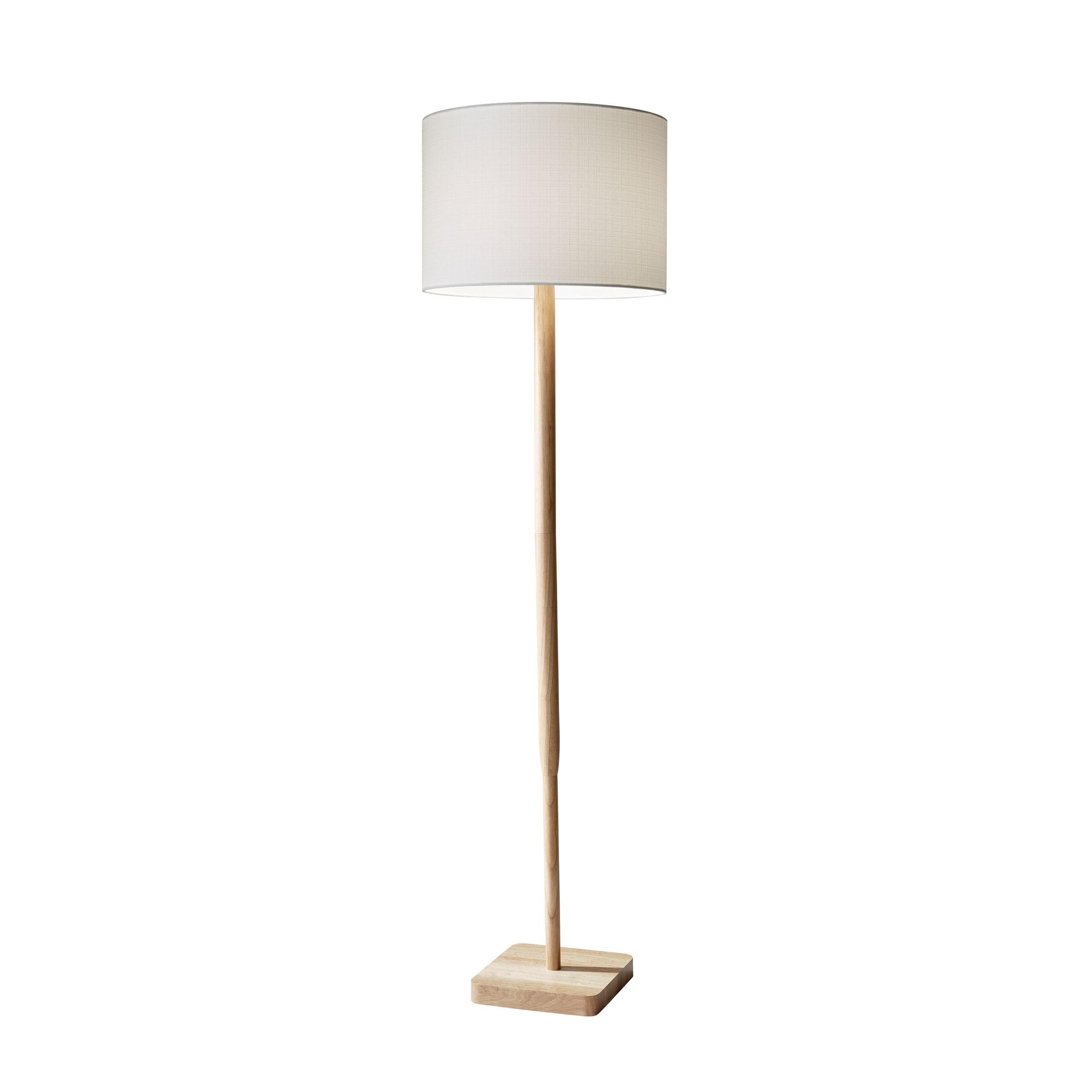 ELLIS Lampe sur pied Bois - 4093-12 | ADESSO
