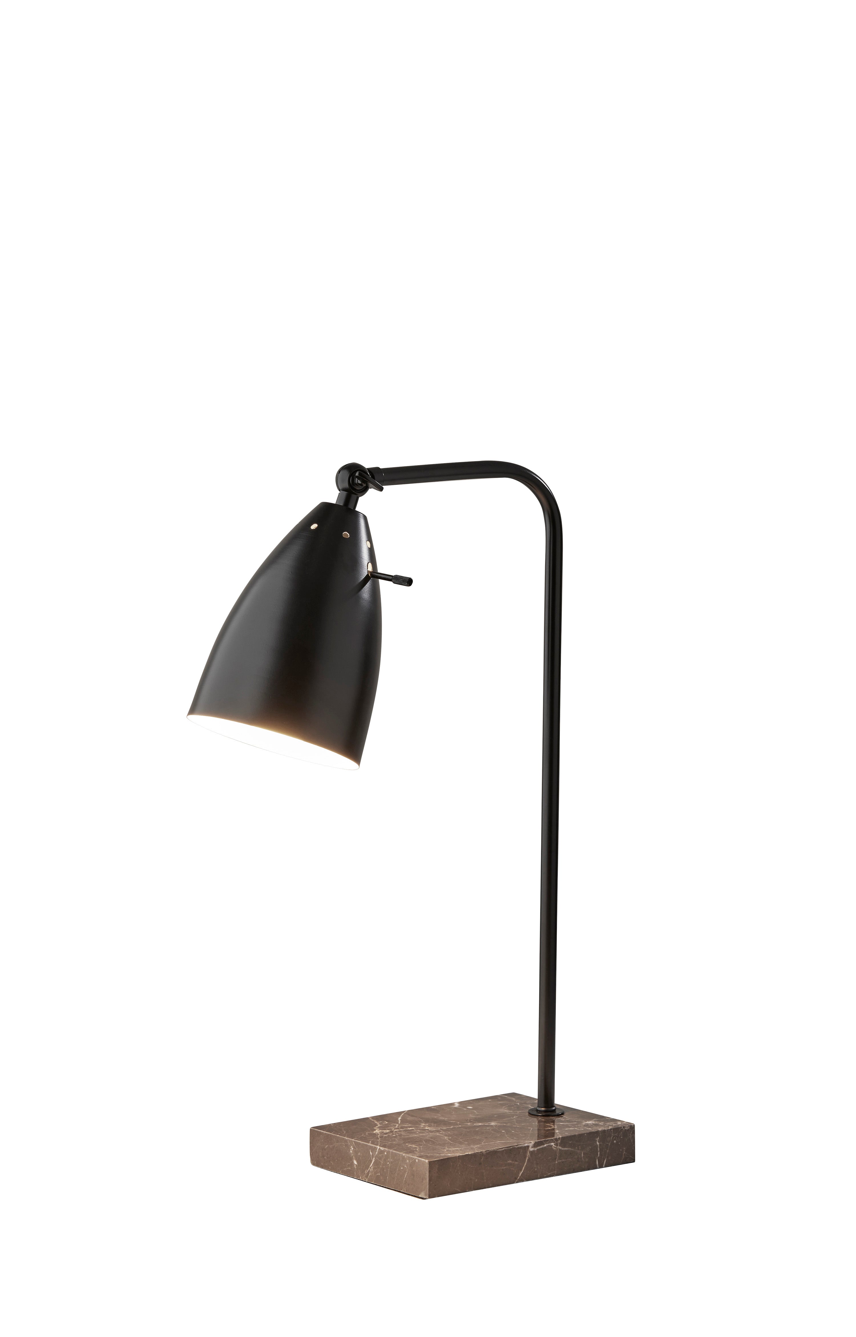 VINCENT Lampe sur table Noir - 4112-01 | ADESSO