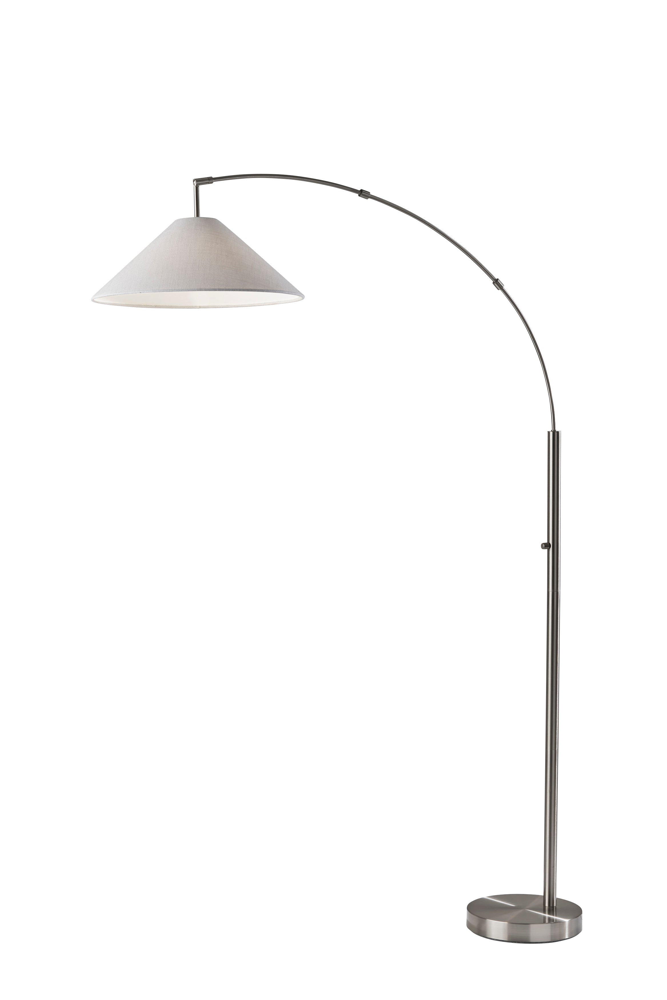 BRAXTON Floor lamp Stainless steel - 4136-22 | ADESSO