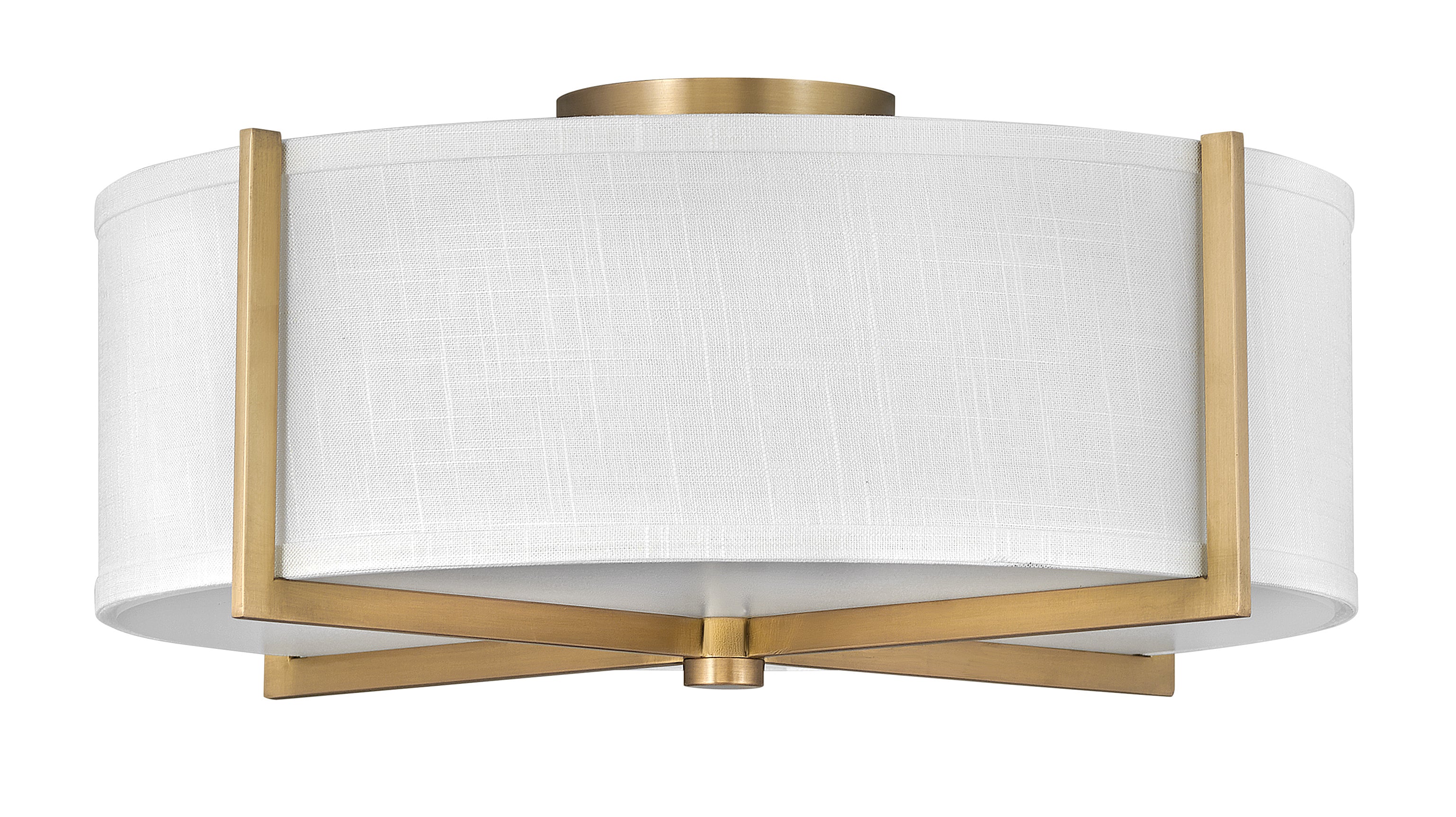AXIS Flush mount Gold - 41708HB | HINKLEY
