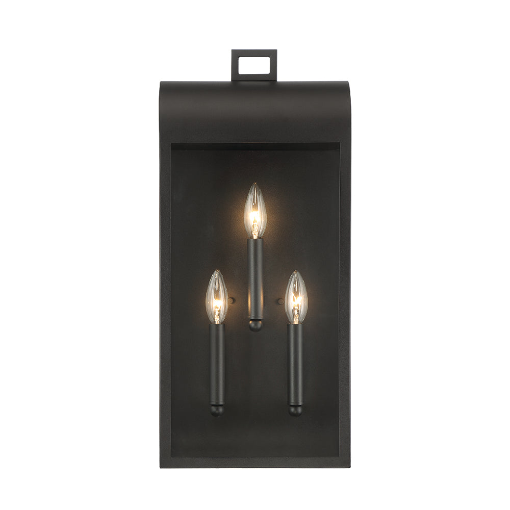 SOYAR Outdoor sconce Black - 41968-017 | EUROFASE