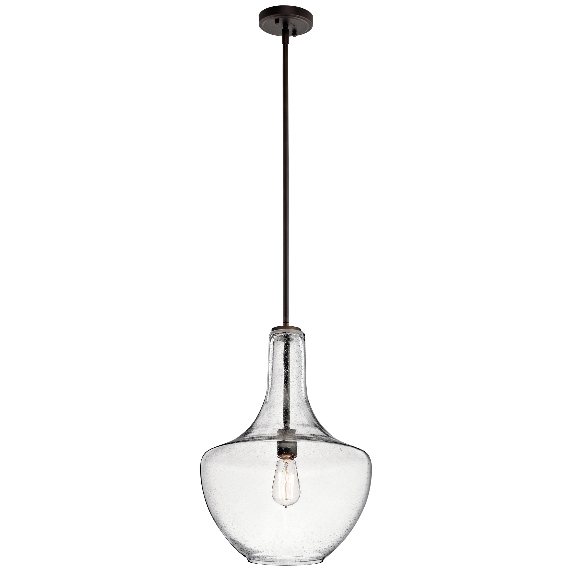 EVERLY Suspension simple Bronze - 42046OZCS | KICHLER