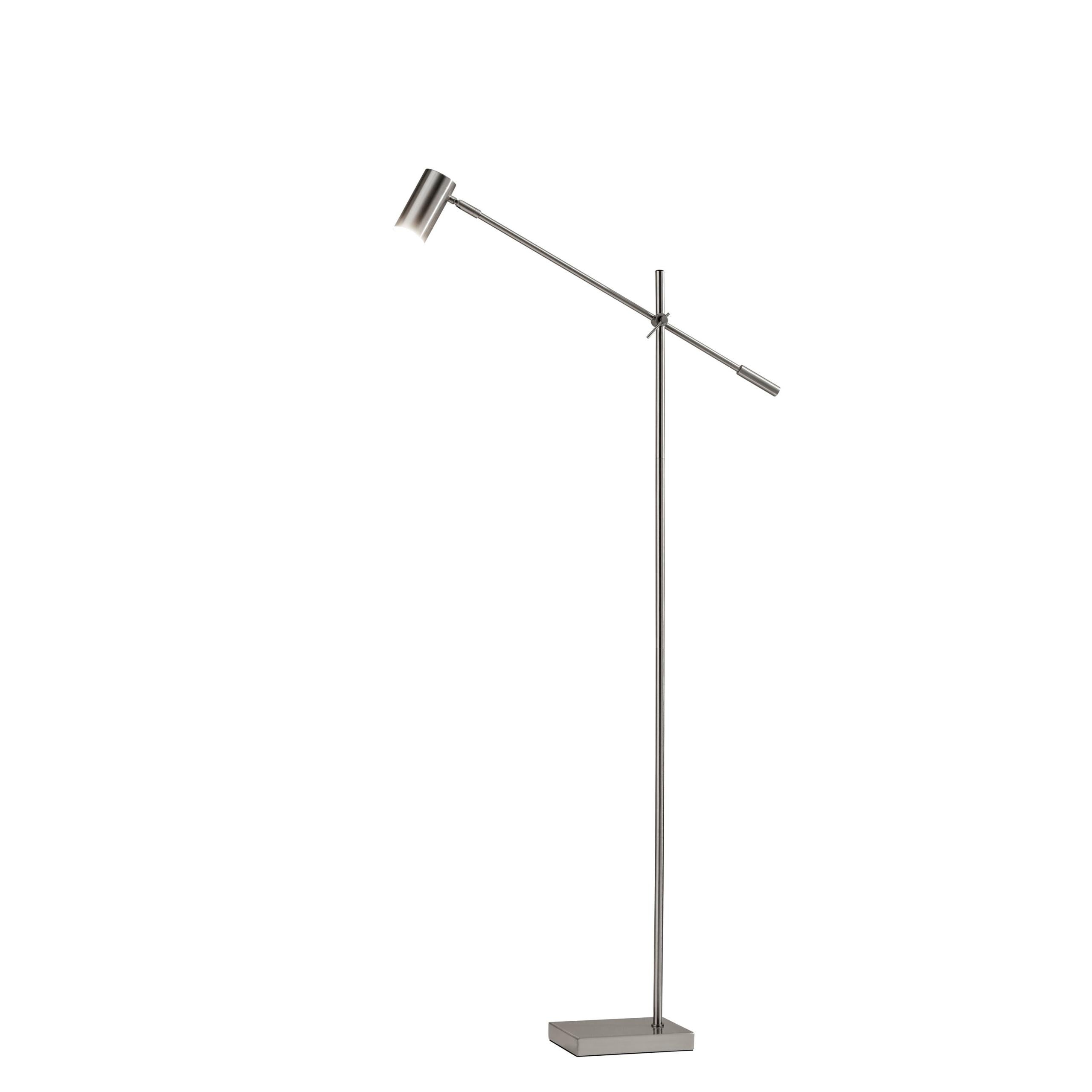 AIDAN Floor lamp Stainless steel INTEGRATED LED - 4218-22 | ADESSO