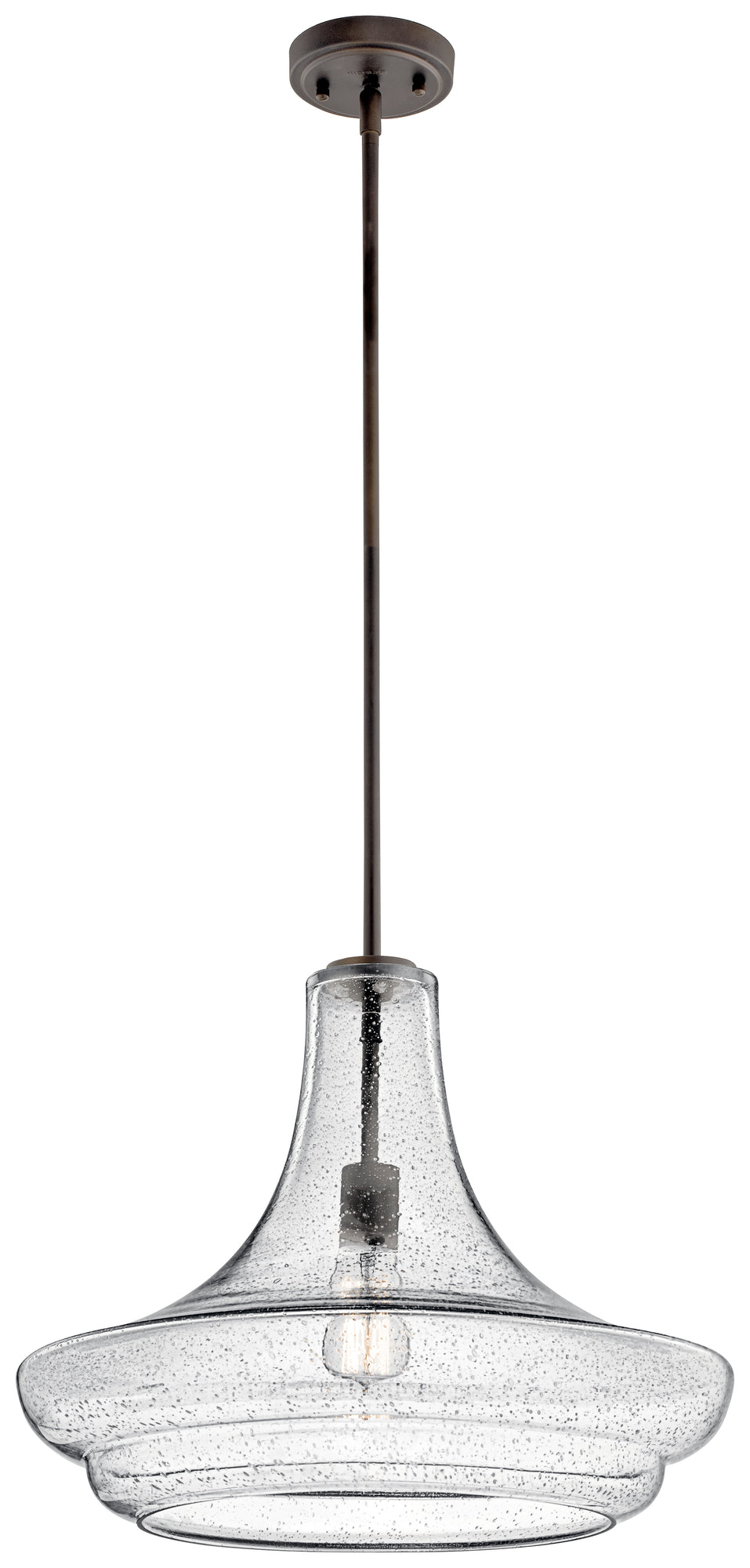 EVERLY Suspension simple Bronze - 42329OZCS | KICHLER