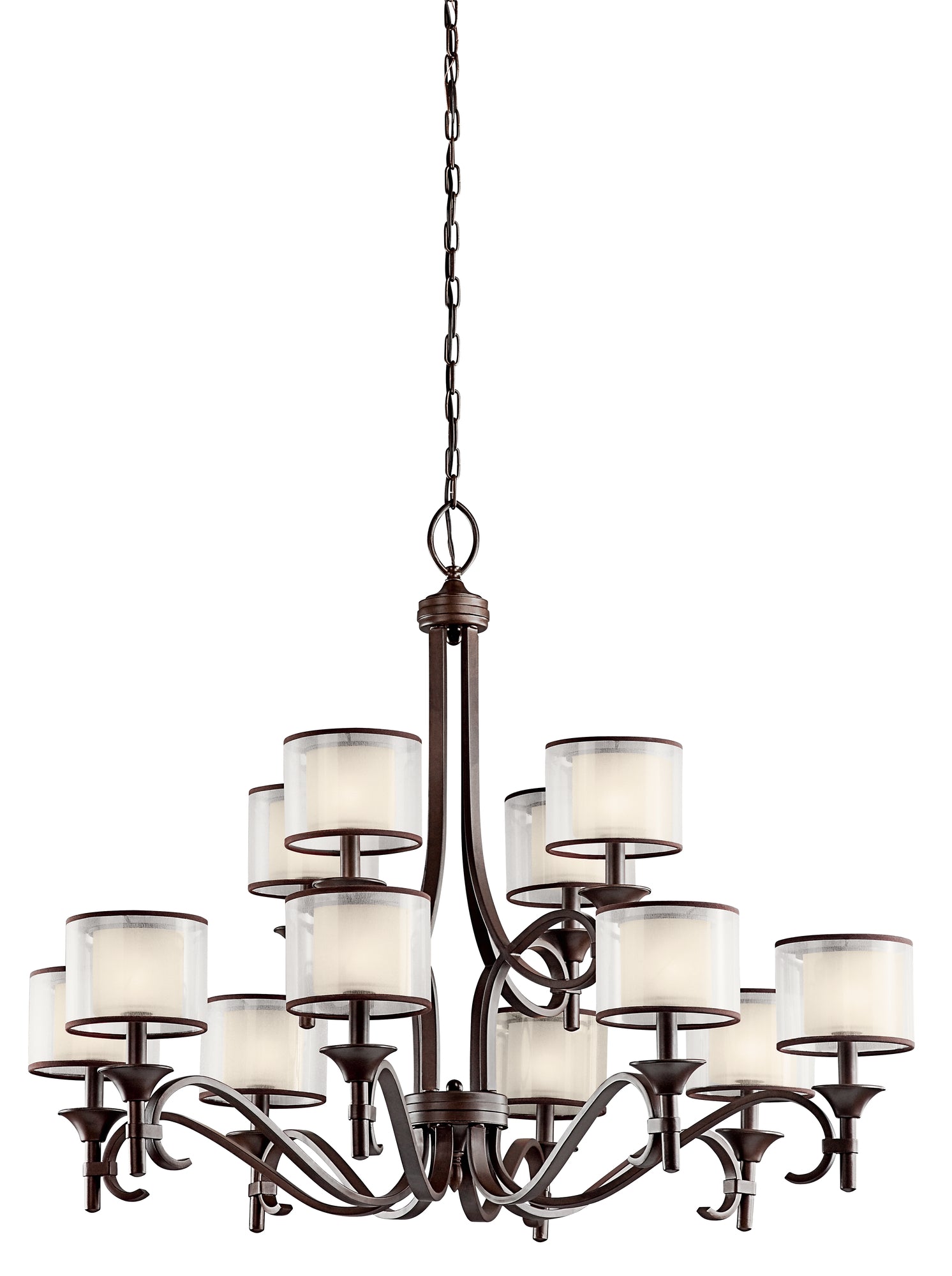 LACEY Chandelier Bronze - 42383MIZ | KICHLER