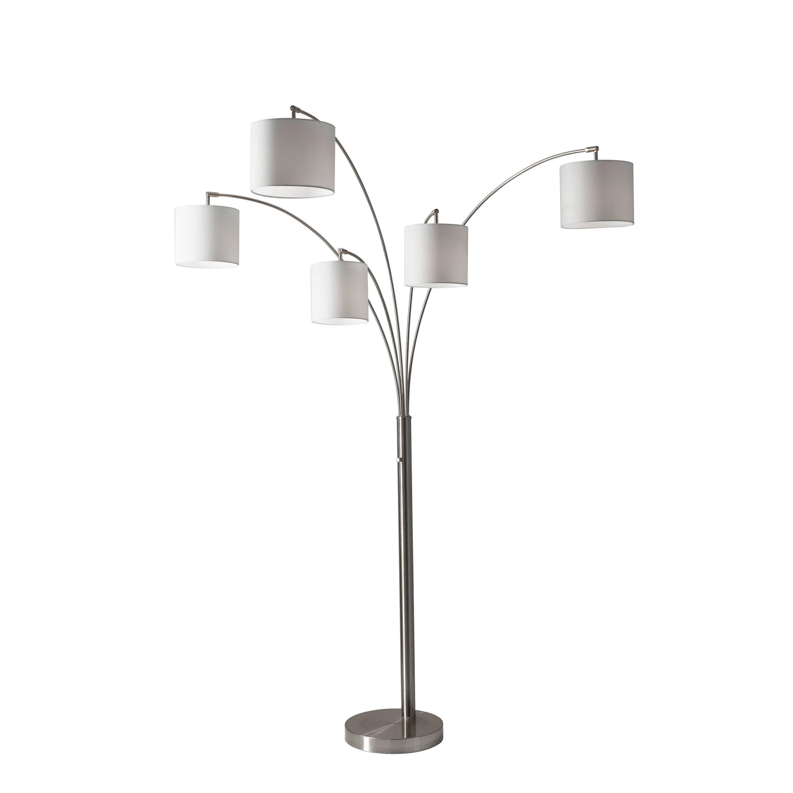 Floor lamp Stainless steel - 4239-22 | ADESSO