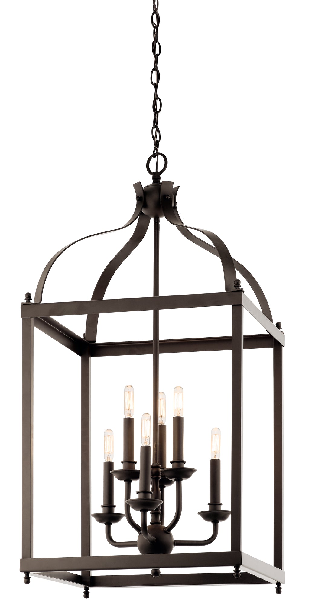 LARKIN Chandelier Bronze - 42568OZ | KICHLER