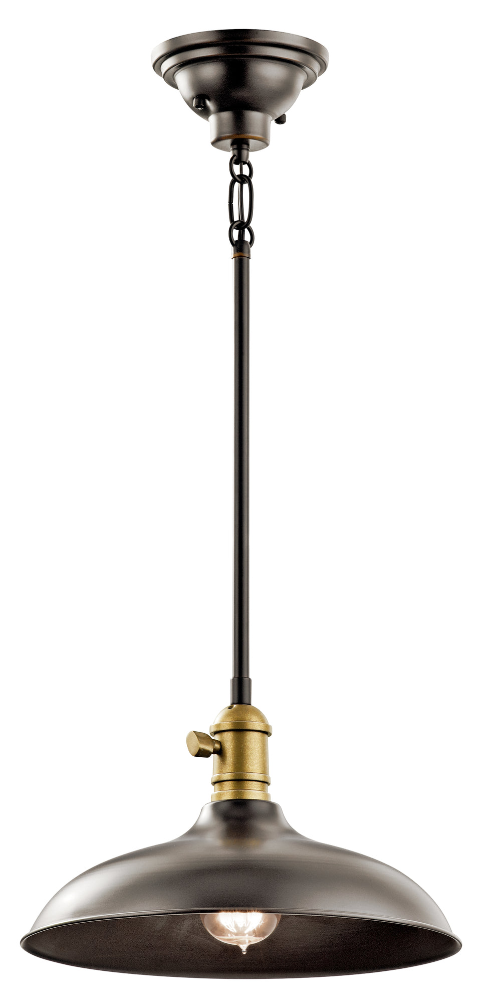 COBSON Suspension simple Bronze - 42580OZ | KICHLER