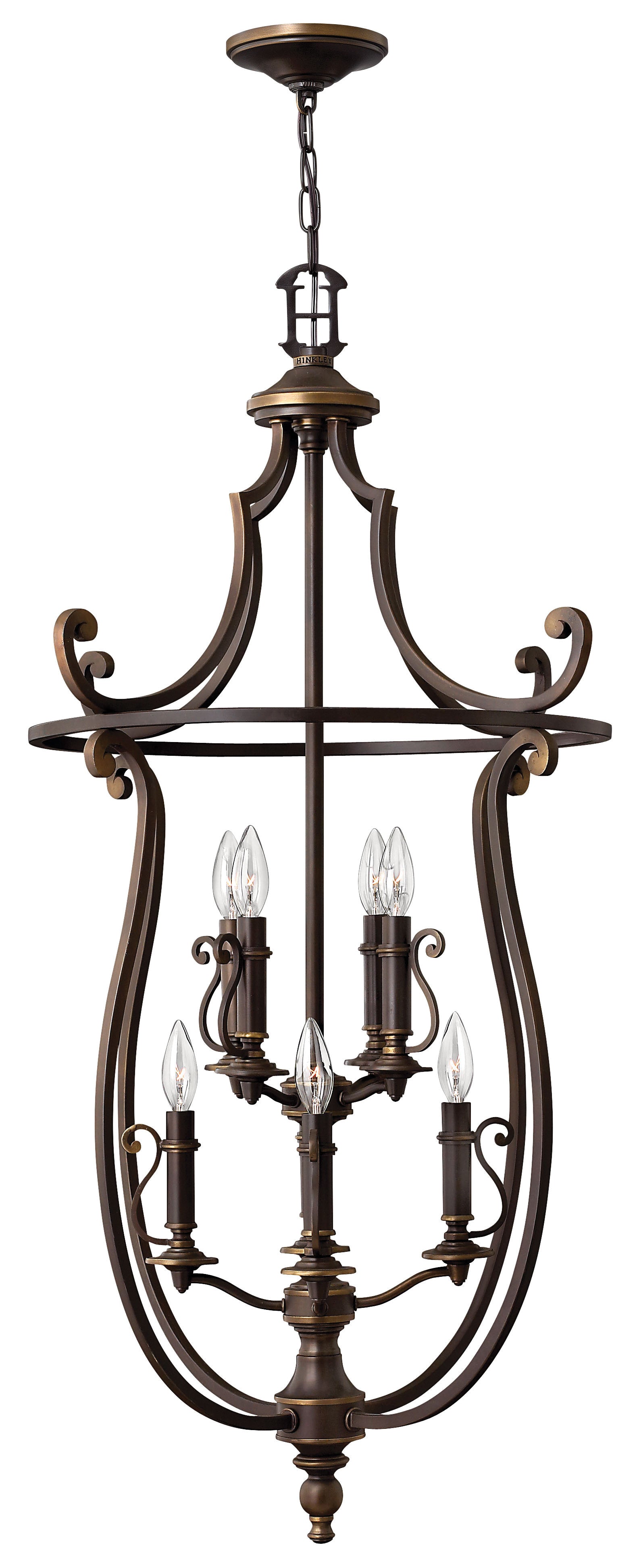 PLYMOUTH Pendant Bronze - 4258OB | HINKLEY