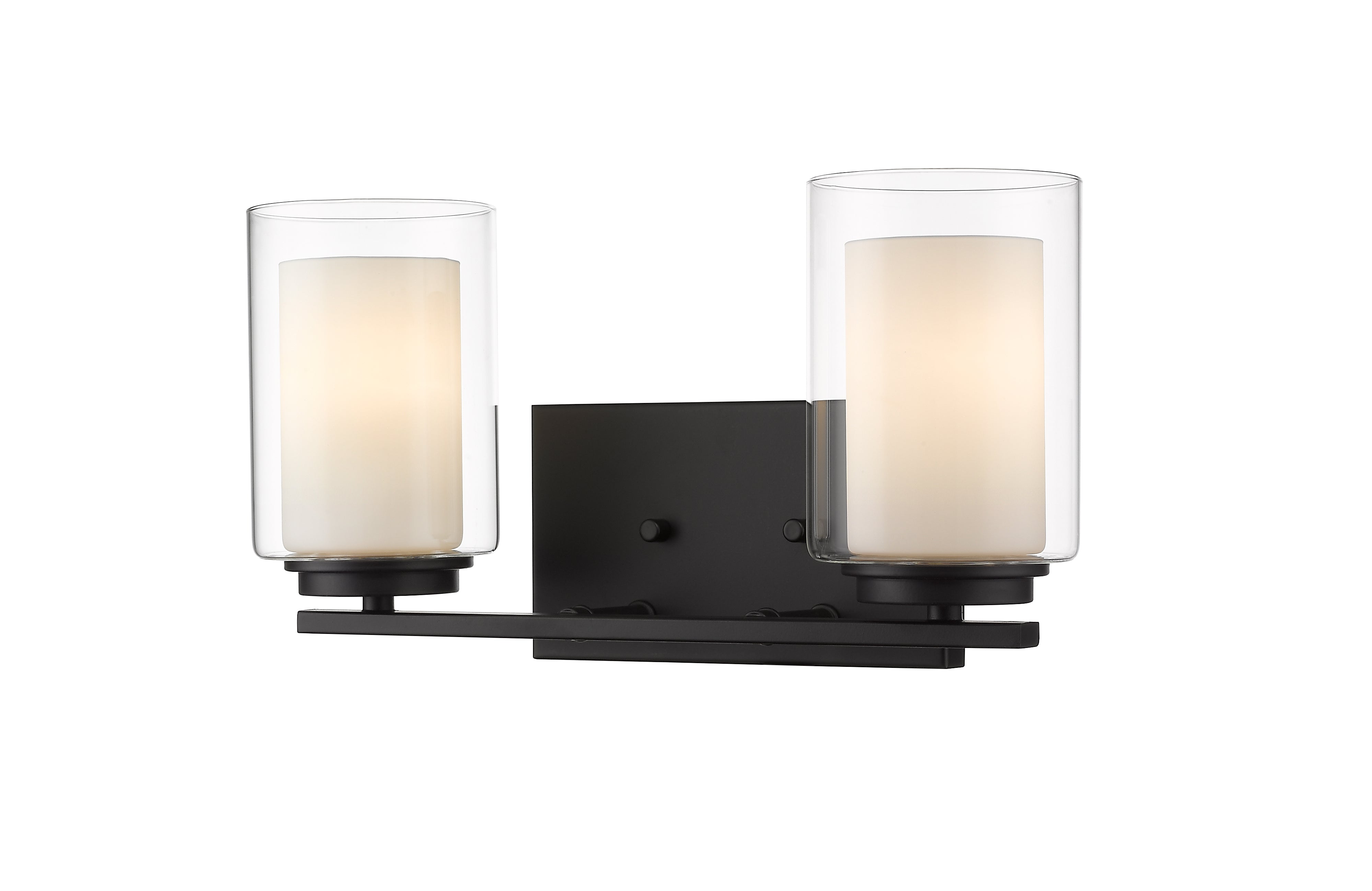 WILLOW Bathroom sconce Black - 426-2V-MB | Z-LITE