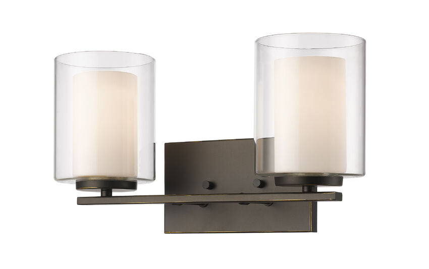 WILLOW Bathroom sconce Bronze - 426-2V-OB | Z-LITE