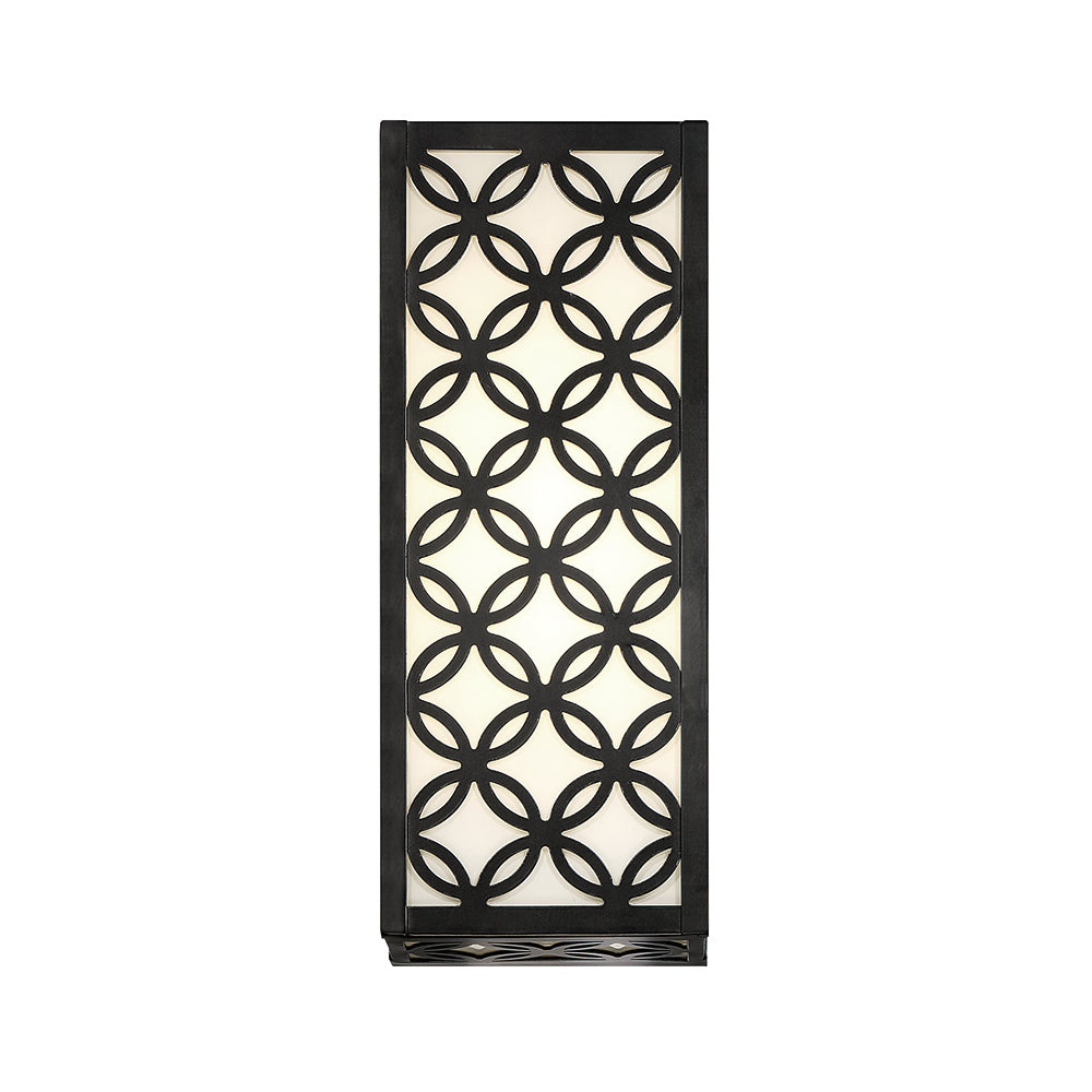 CLOVER Outdoor sconce Black - 42698-012 INTEGRATED LED | EUROFASE