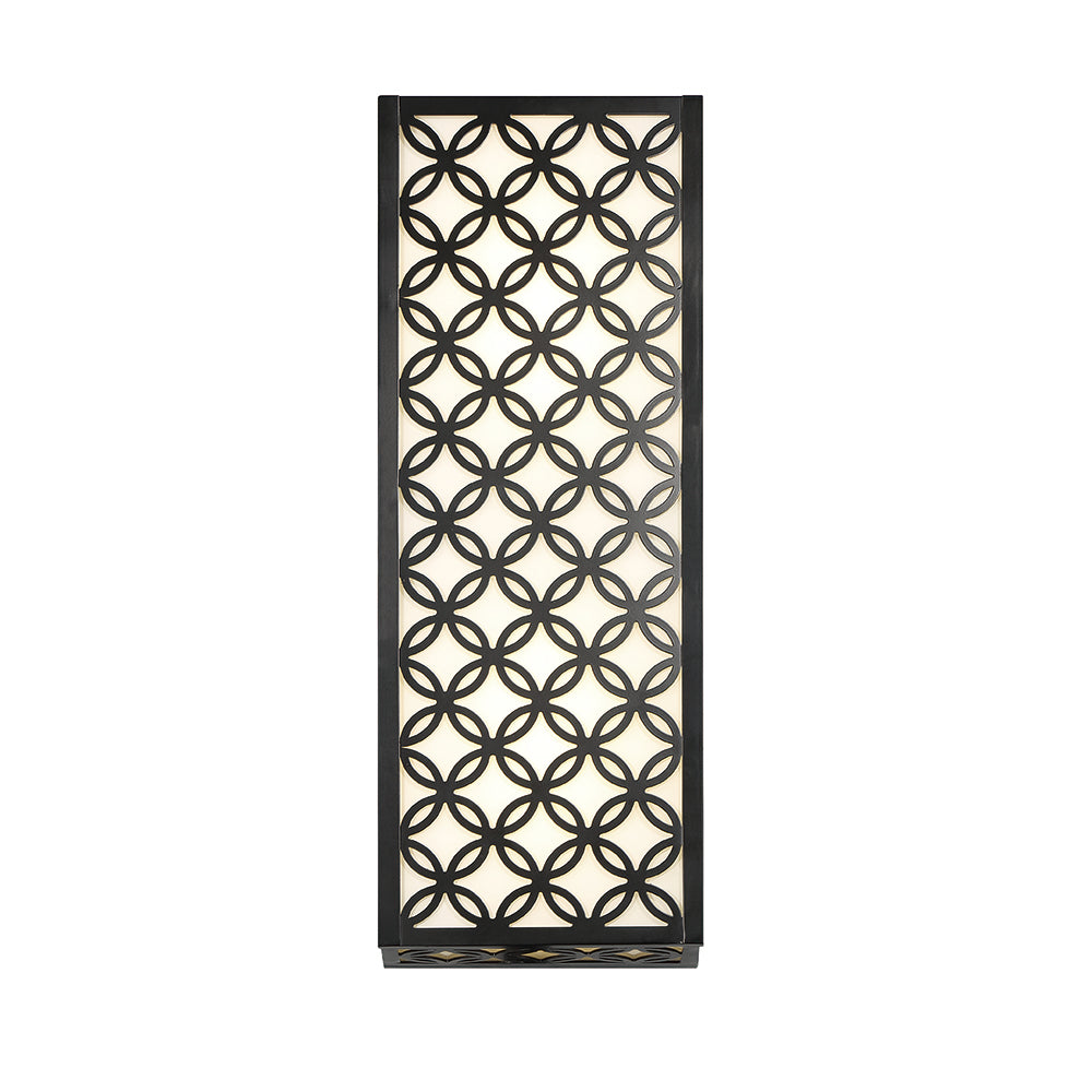 CLOVER Outdoor sconce Black - 42699-019 INTEGRATED LED | EUROFASE