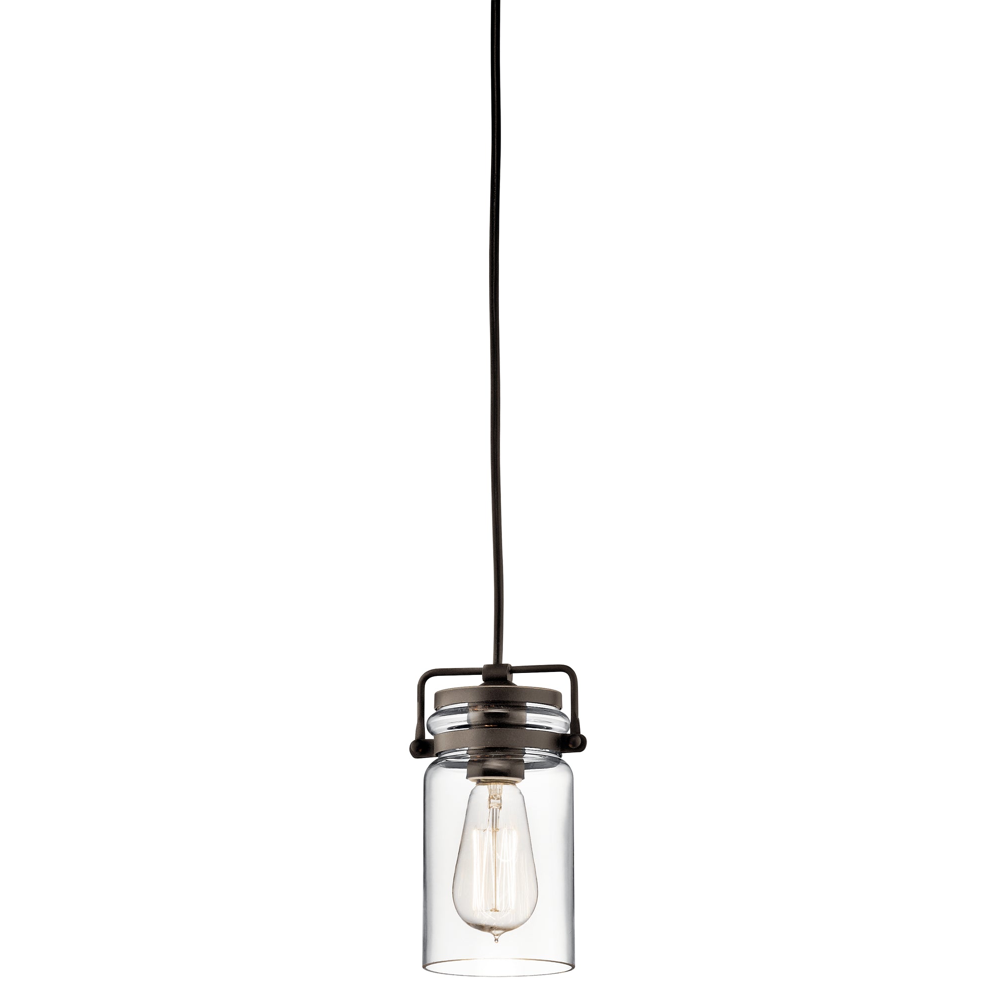 BRINLEY Suspension simple Bronze - 42878OZ | KICHLER