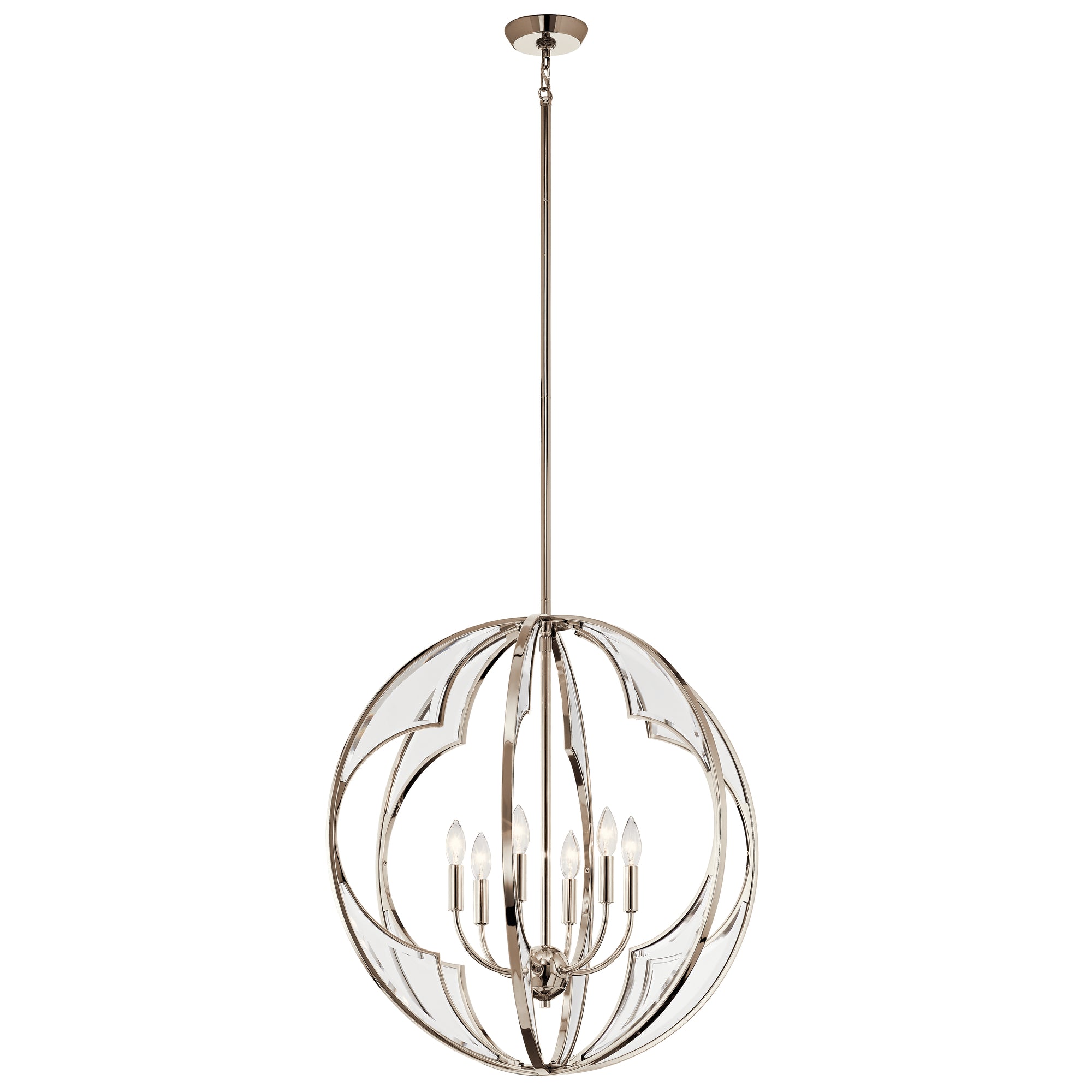 MONTAVELLO Chandelier Nickel - 43097PN | KICHLER
