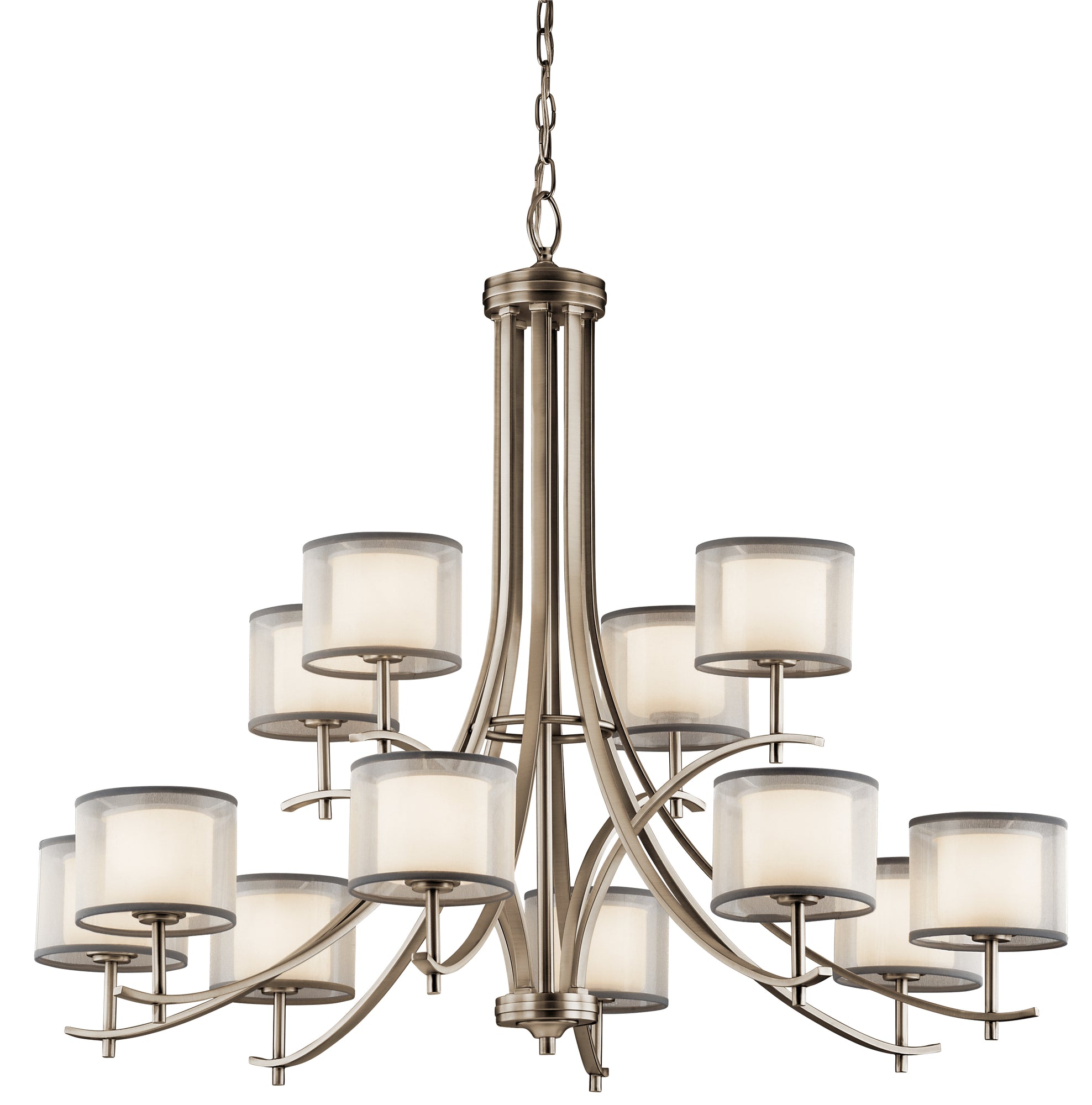 TALLIE Chandelier Gray - 43151AP | KICHLER