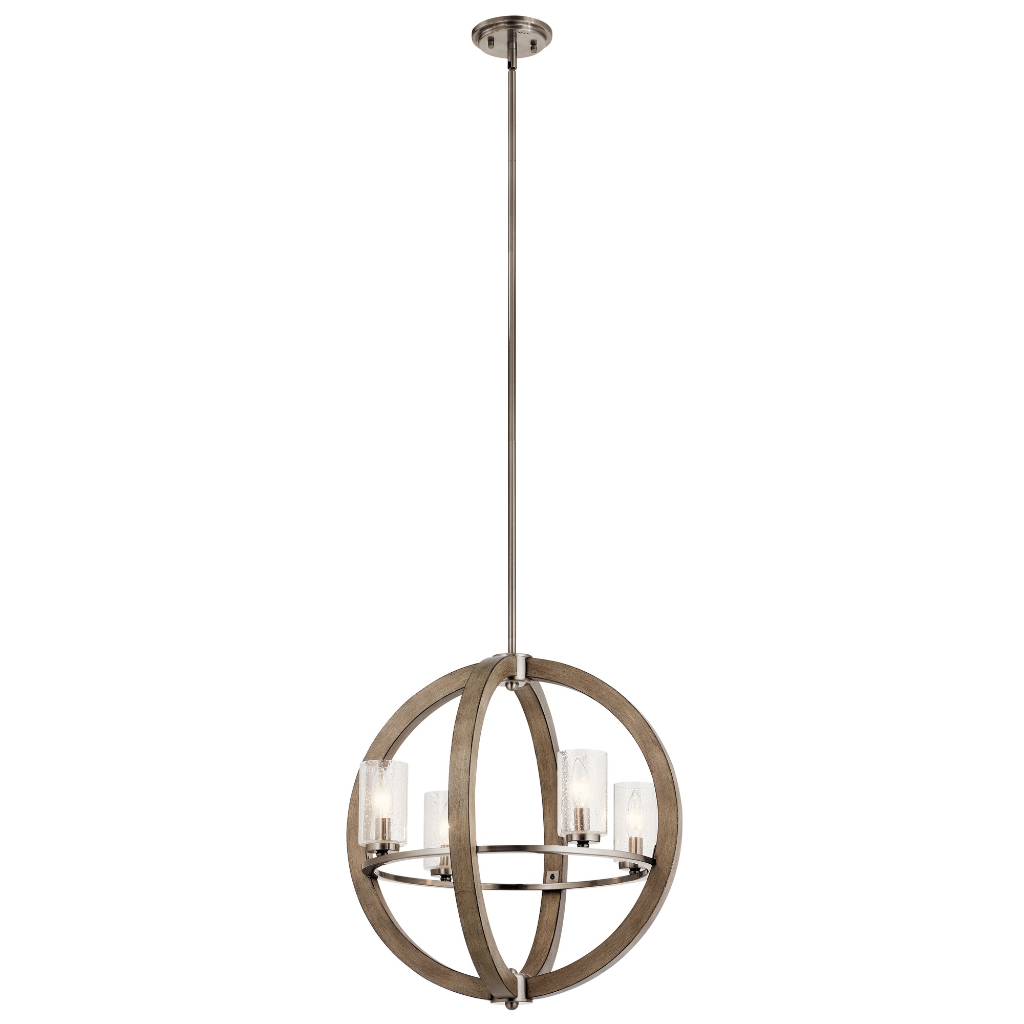 GRAND-BANK Chandelier Gris - 43185DAG | KICHLER