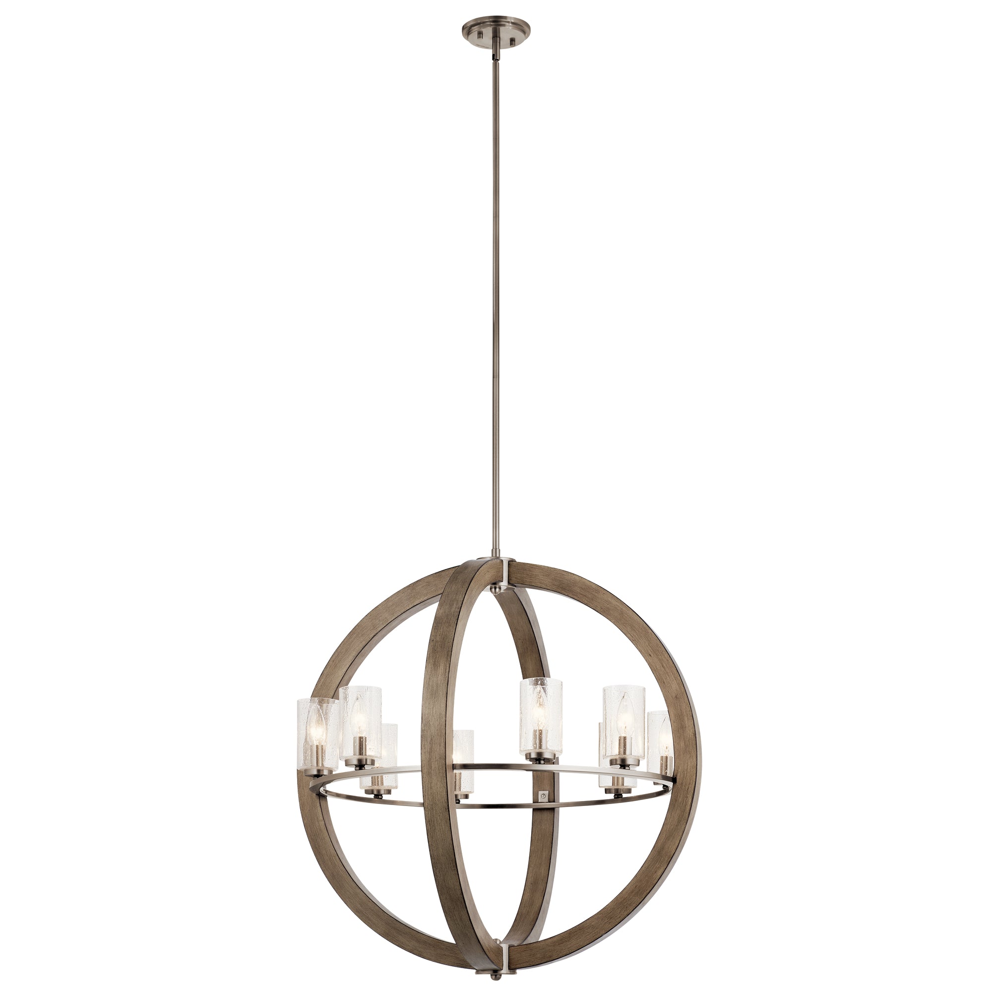 GRAND-BANK Chandelier Gris - 43190DAG | KICHLER