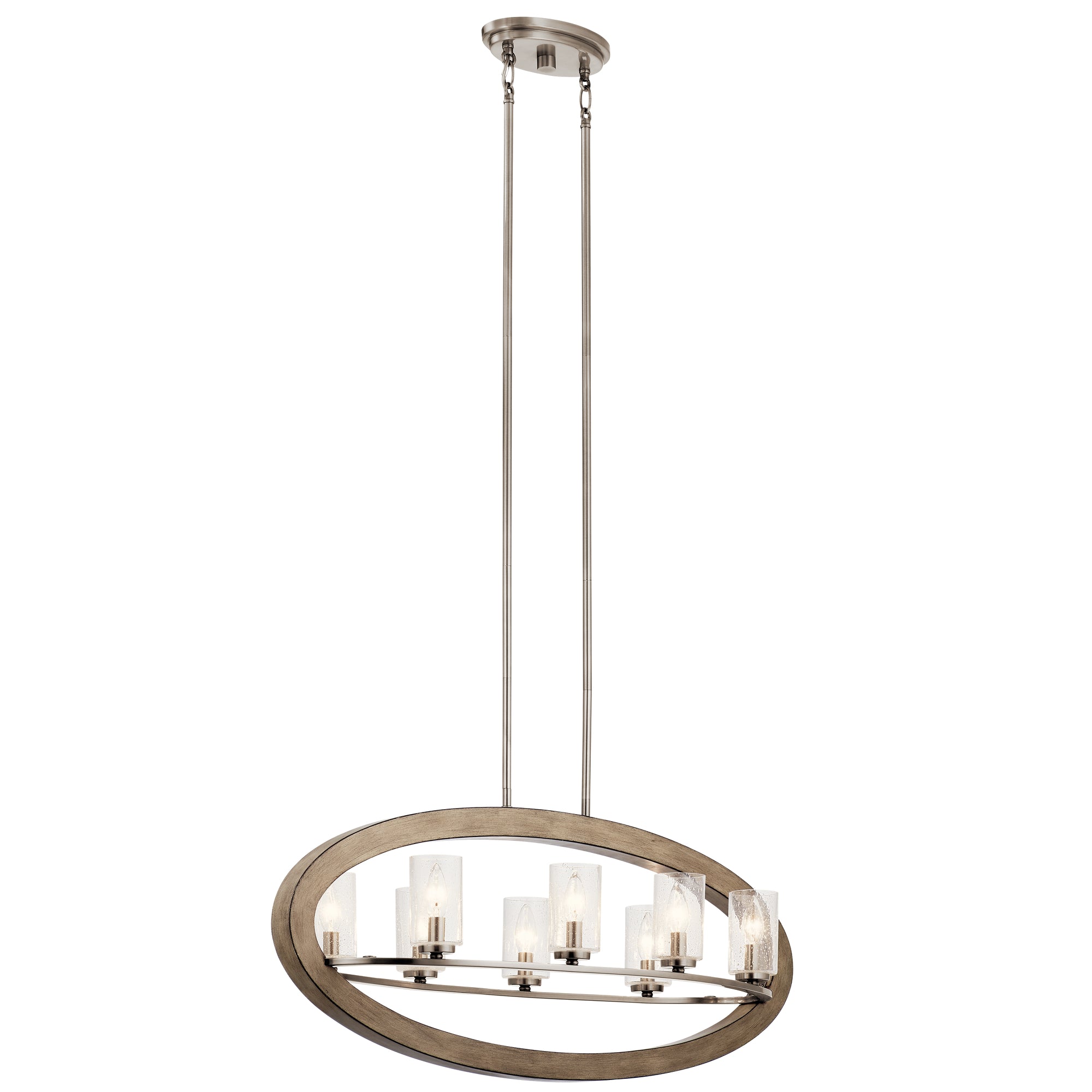 GRAND-BANK Chandelier Gris - 43191DAG | KICHLER