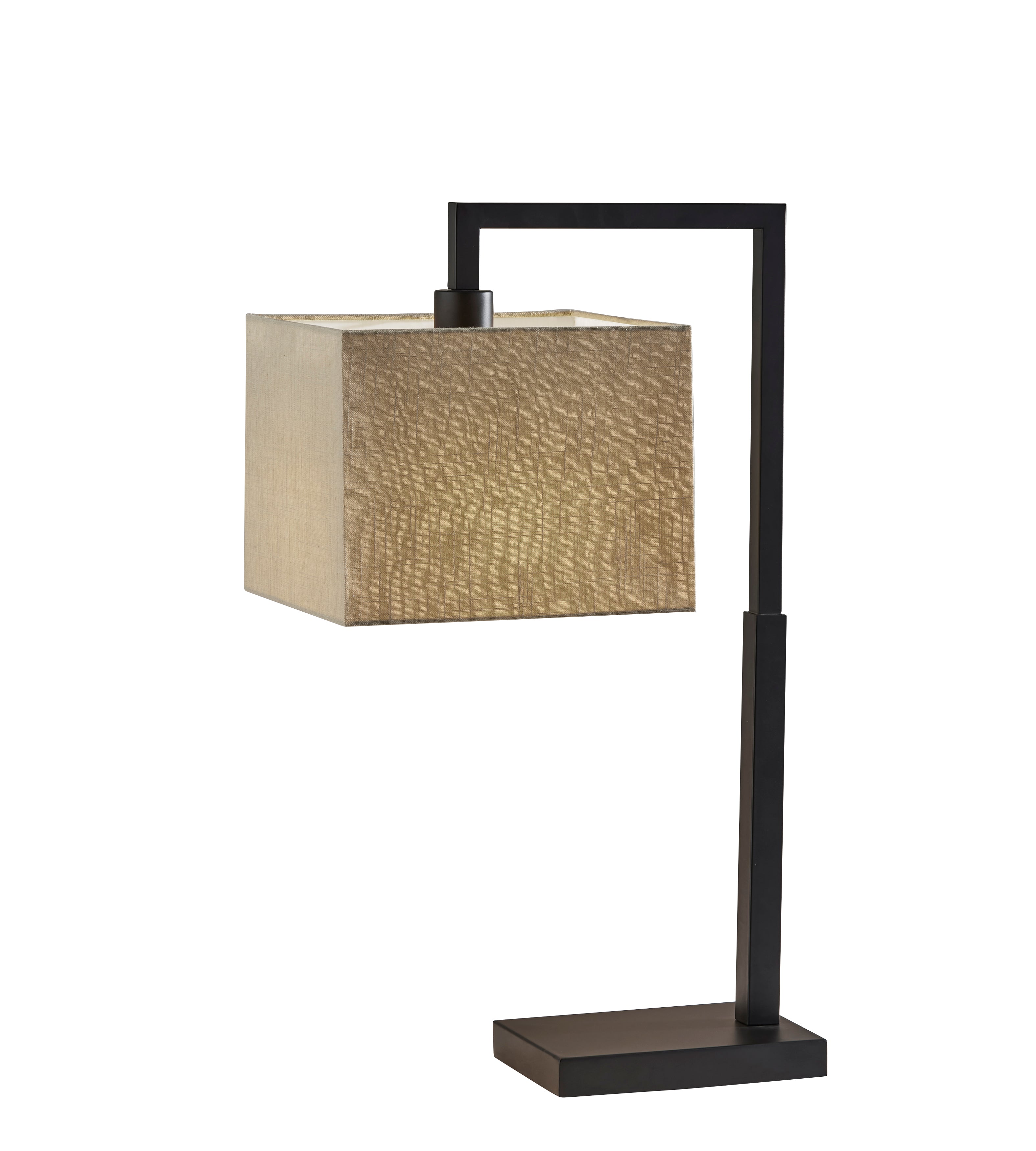 RICHARD Lampe sur table Noir - 4327-01 | ADESSO