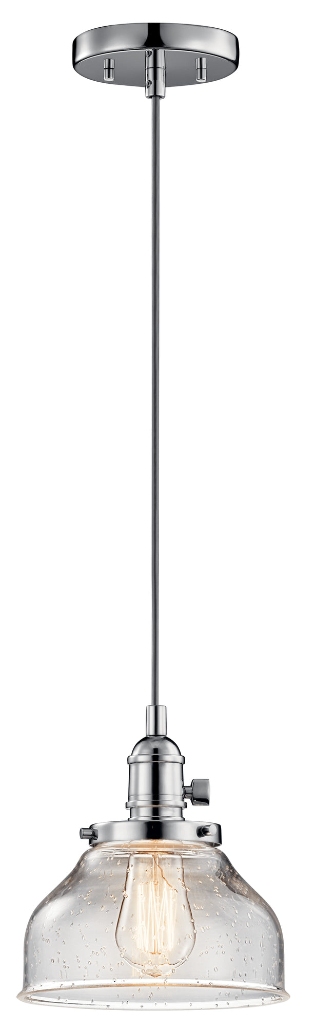 AVERY Suspension simple Chrome - 43850CH | KICHLER