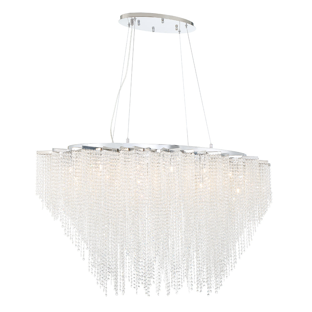 COHEN Chandelier Chrome - 43884-018 | EUROFASE